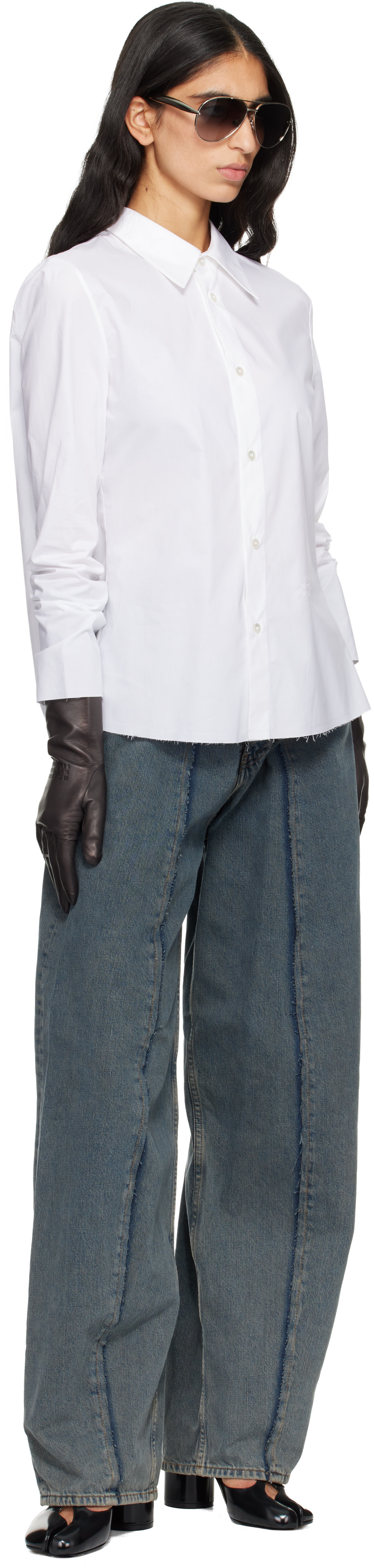 MM6 Maison Margiela - Jean ample gris
