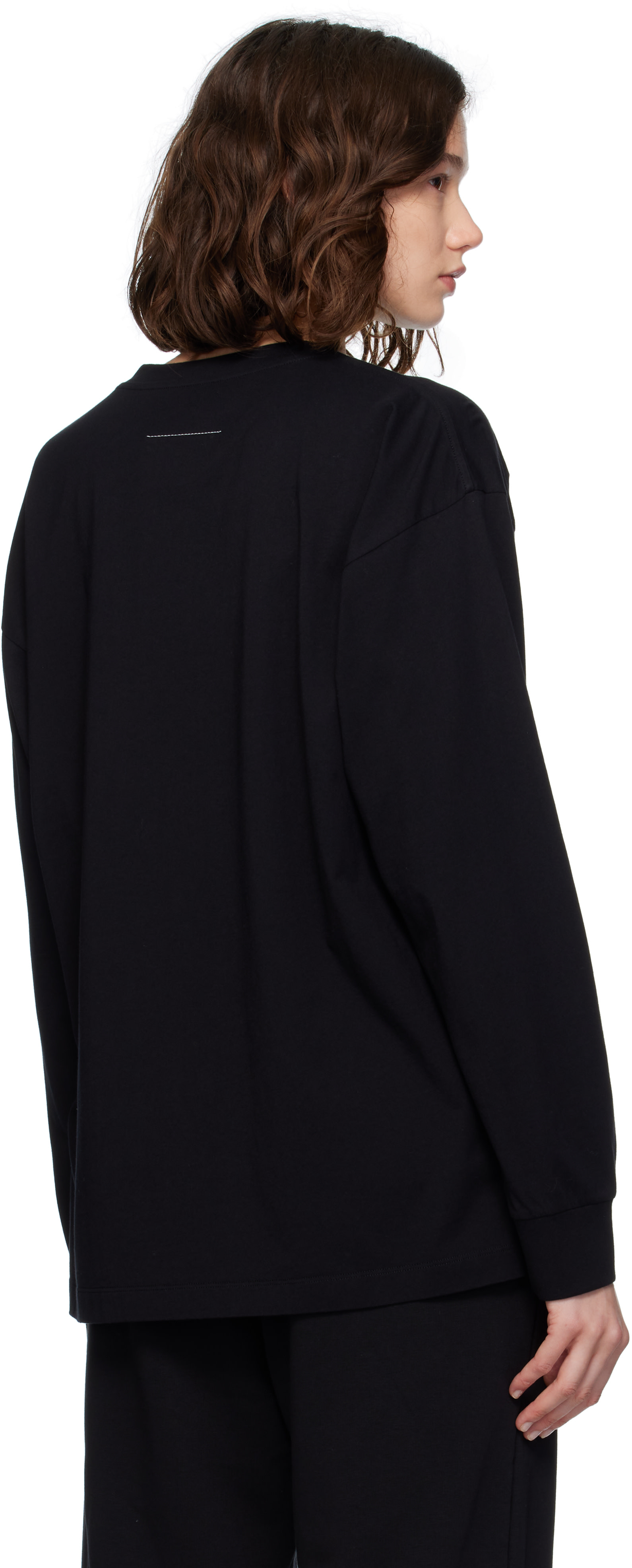 ＜6(ROKU)＞ CUPRA DRESS LONG SLEEVE SHIRT Nuss 2043 Stone Embellished Silk Cupra Dress with Shoulder Detail