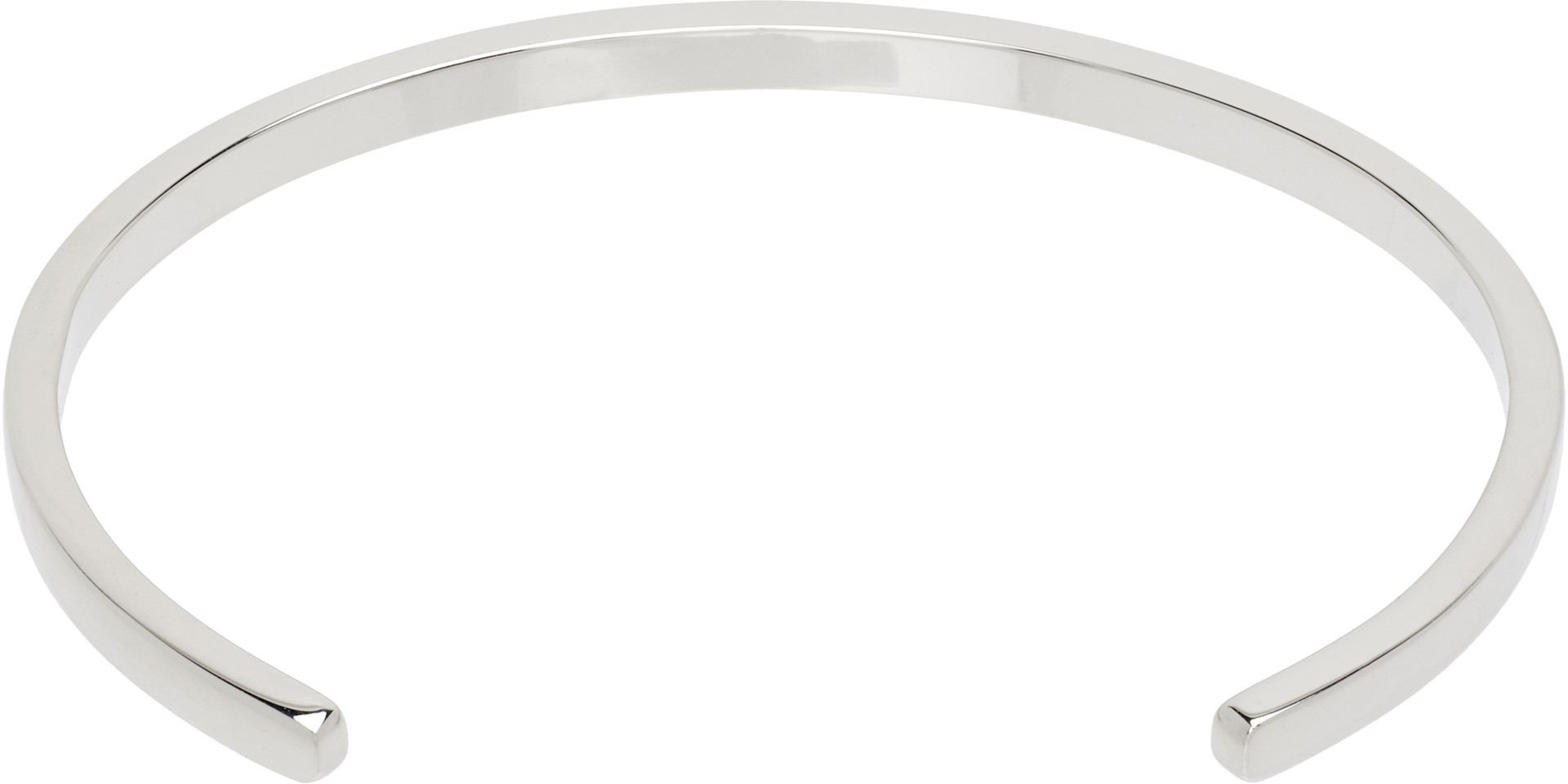 MM6 Maison Margiela: Minimal Logo Bracelet | SSENSE