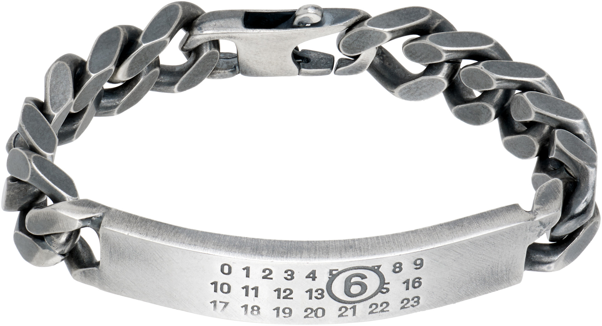 MM6 Maison Margiela: Classic Chain Bracelet | SSENSE MM6 Maison Margiela: Classic Chain Bracelet | SSENSE