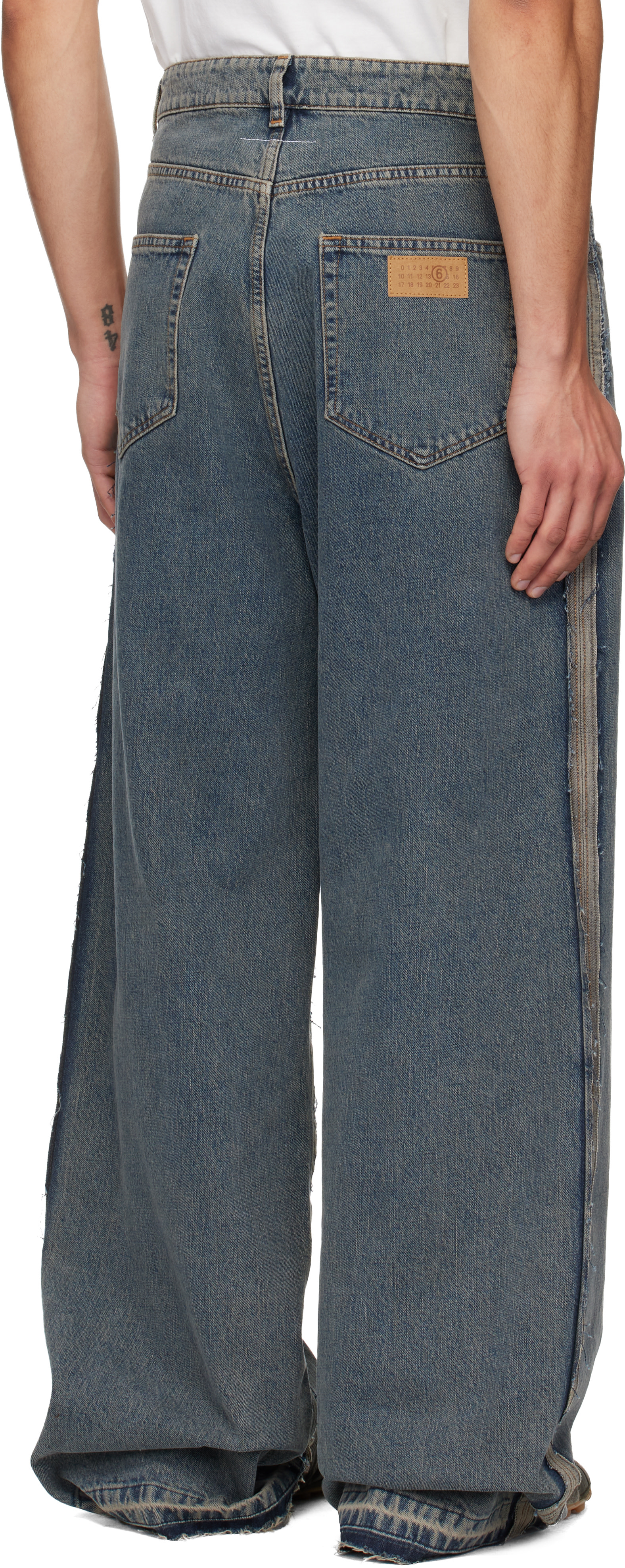 MM6 Maison Margiela - Jean ample bleu
