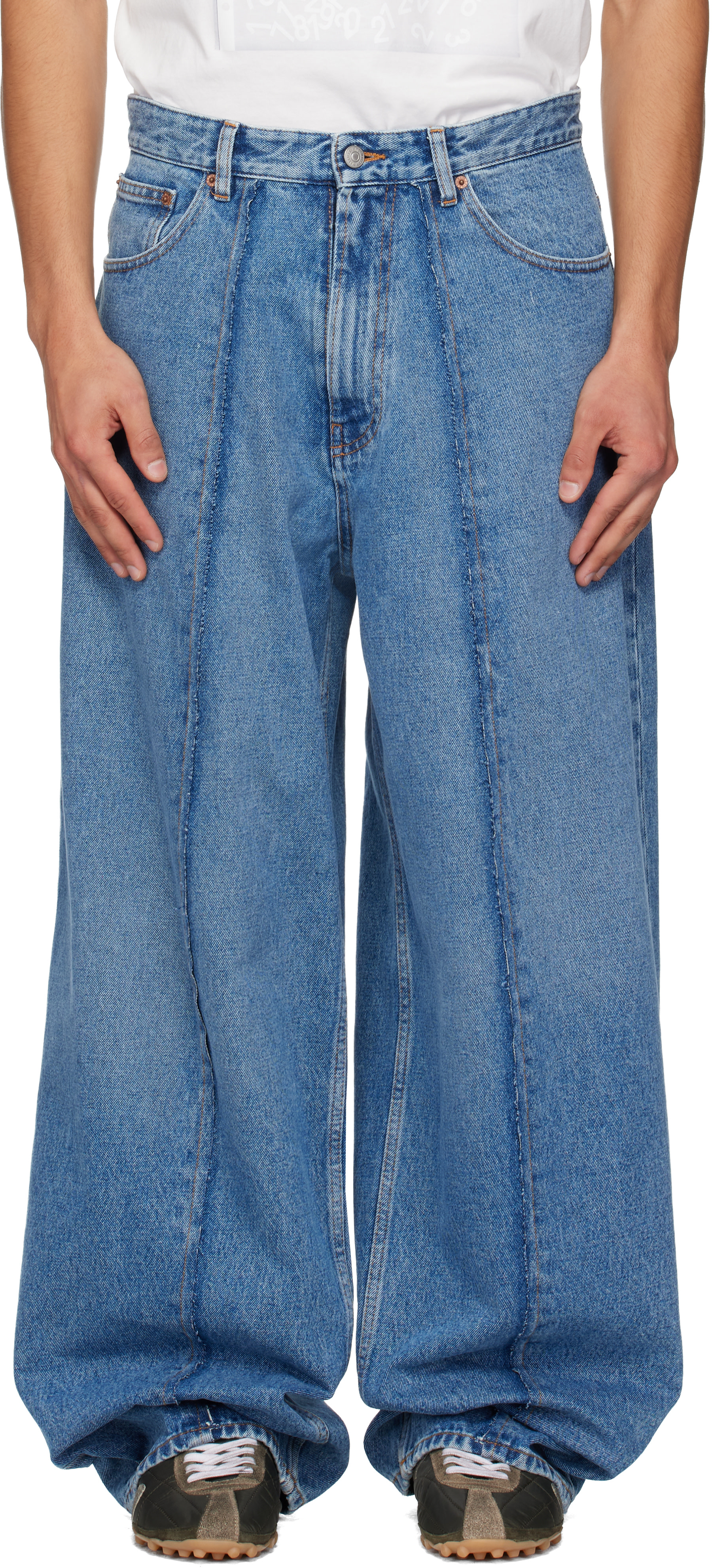 MM6 Maison Margiela - Jean ample bleu