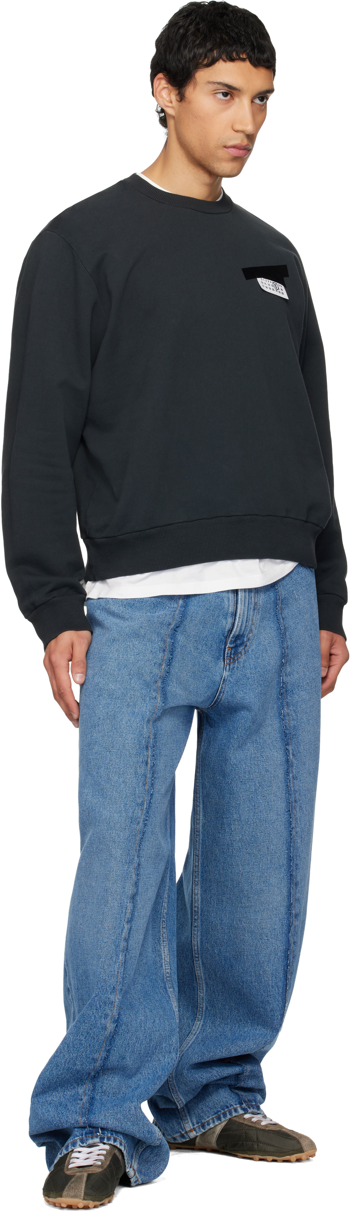 MM6 Maison Margiela - Jean ample bleu