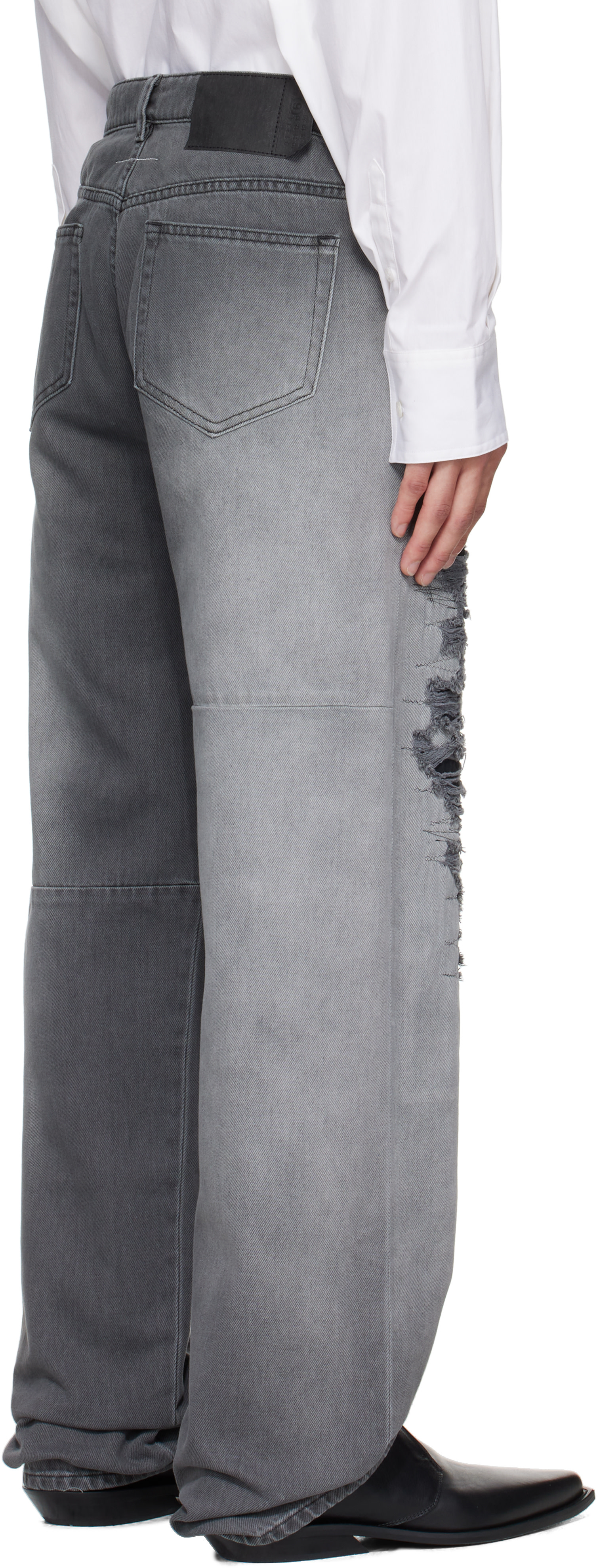 MM6 Maison Margiela - 그레이 5포켓 데님 진