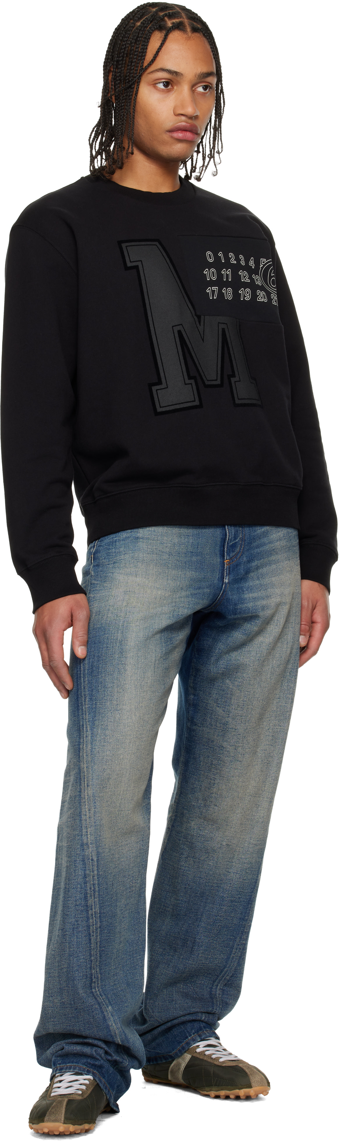 MM6 Maison Margiela Tシャツ オーバーサイズ スウェット MM6 - MM6 Maison Margiela Tシャツ オーバーサイズ スウェットの通販
