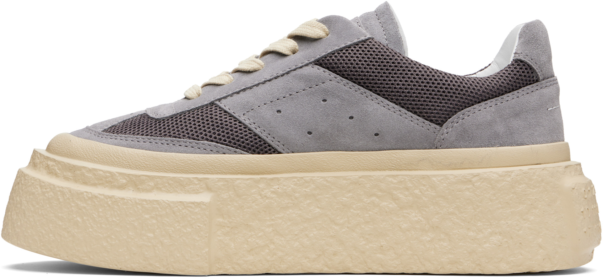 MM6 Maison Margiela - Gray Platform Sneakers