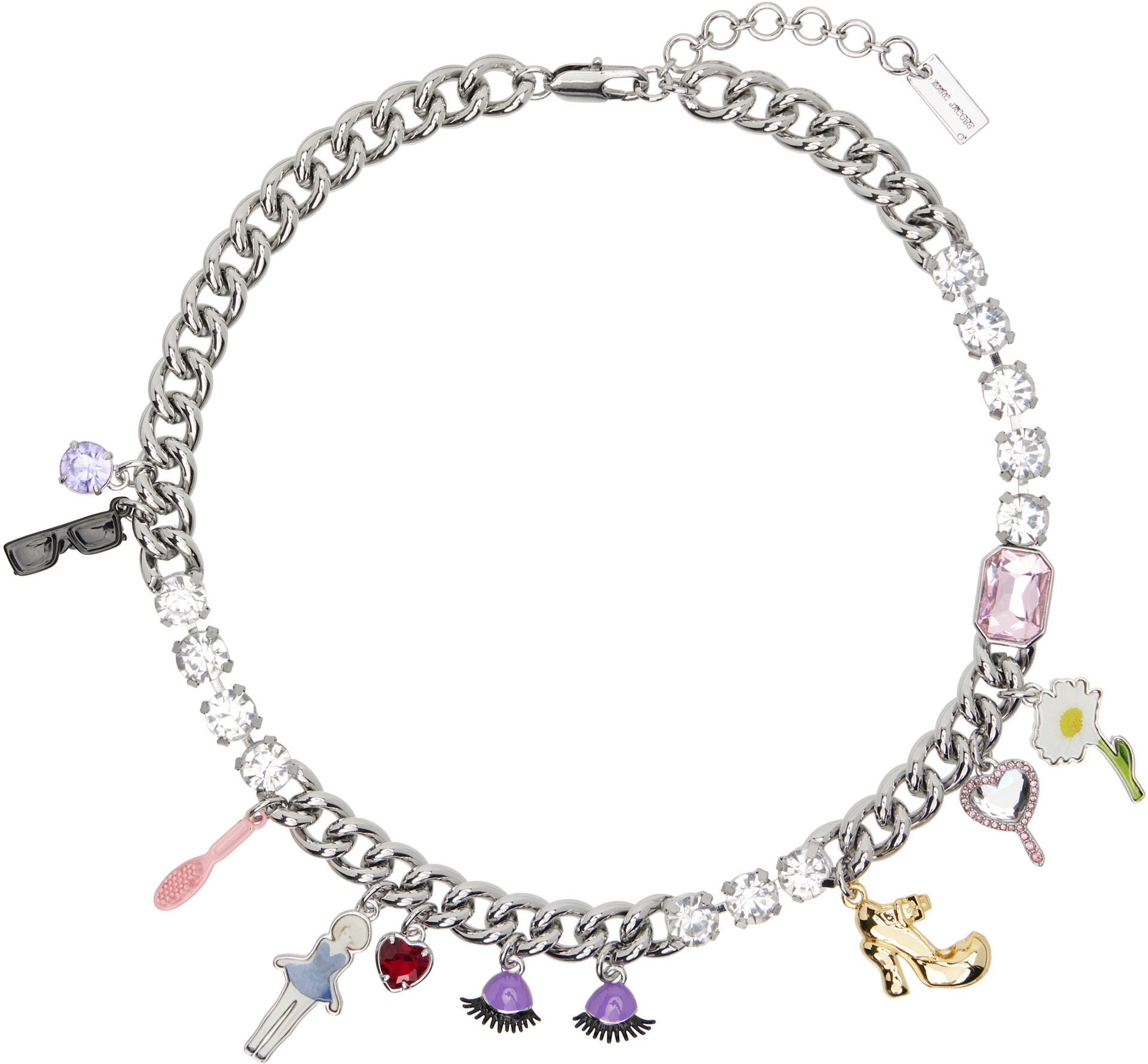 Marc Jacobs - Collier à breloques graphiques