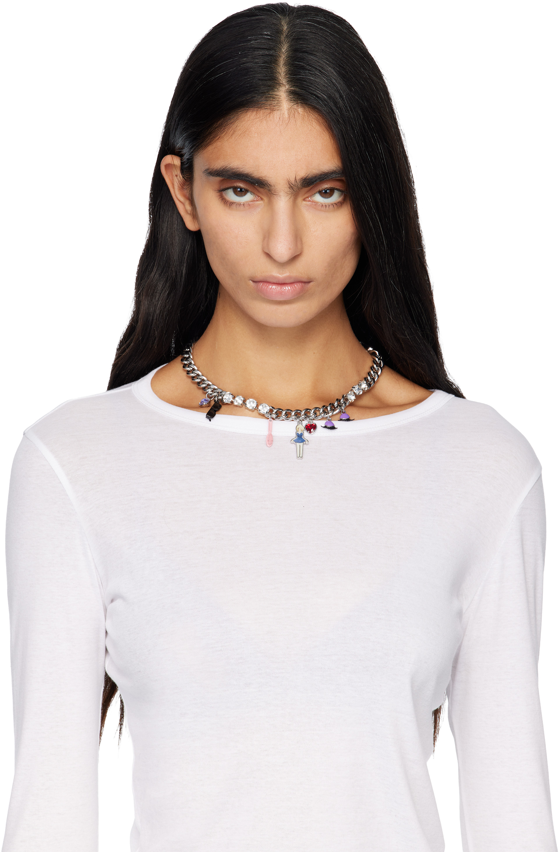 Marc Jacobs - Collier à breloques graphiques