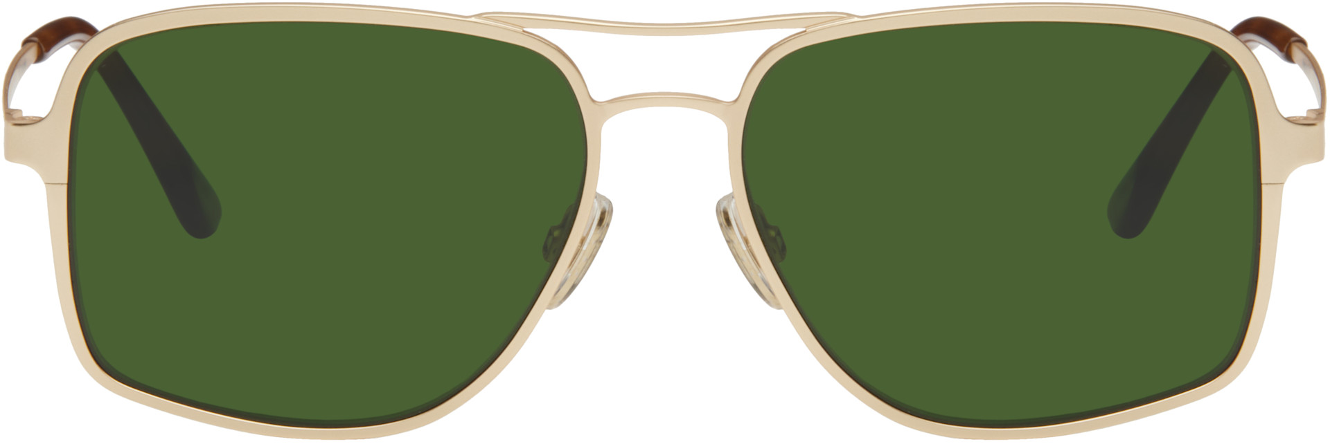 RETROSUPERFUTURE - Gold Spliff Sunglasses
