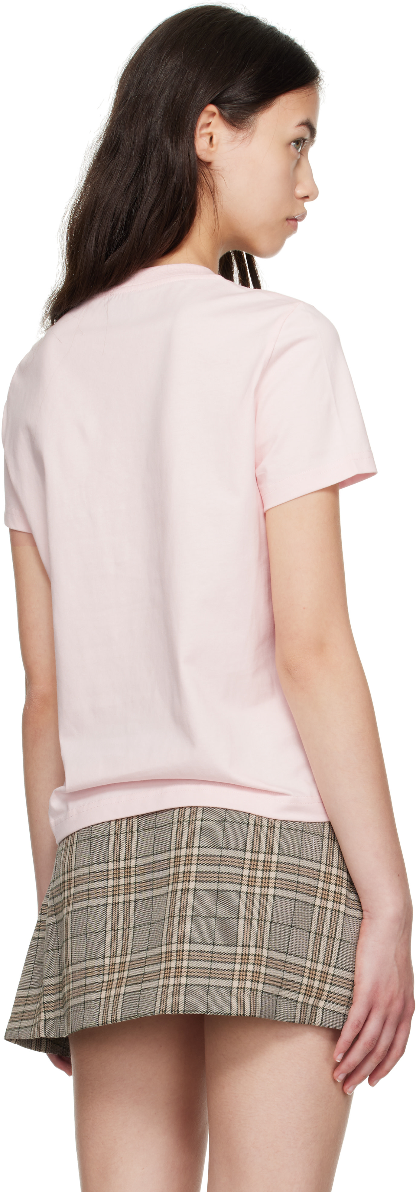 Casablanca: Pink Tennis Club T-shirt | SSENSE