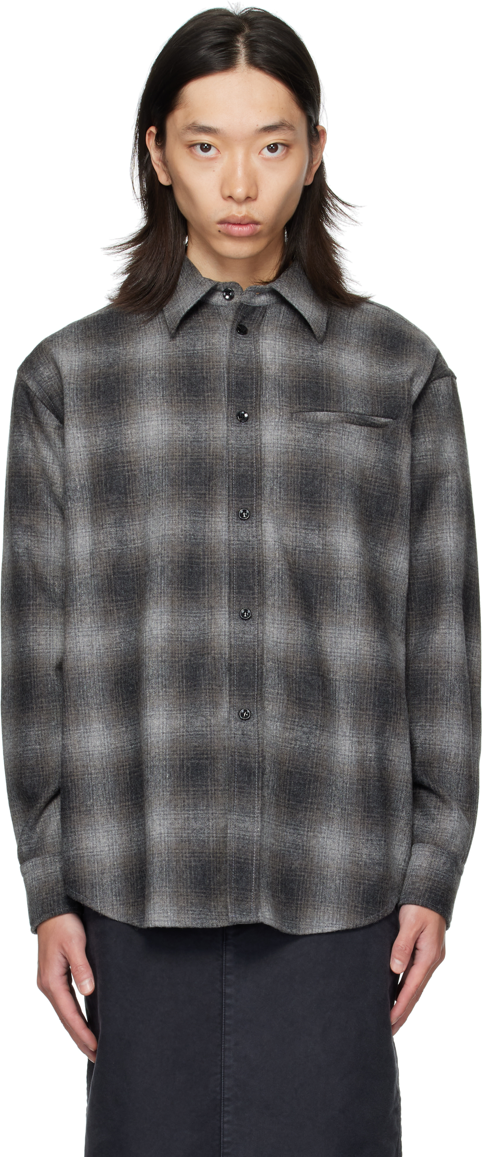 OUAT - Chemise Office grise