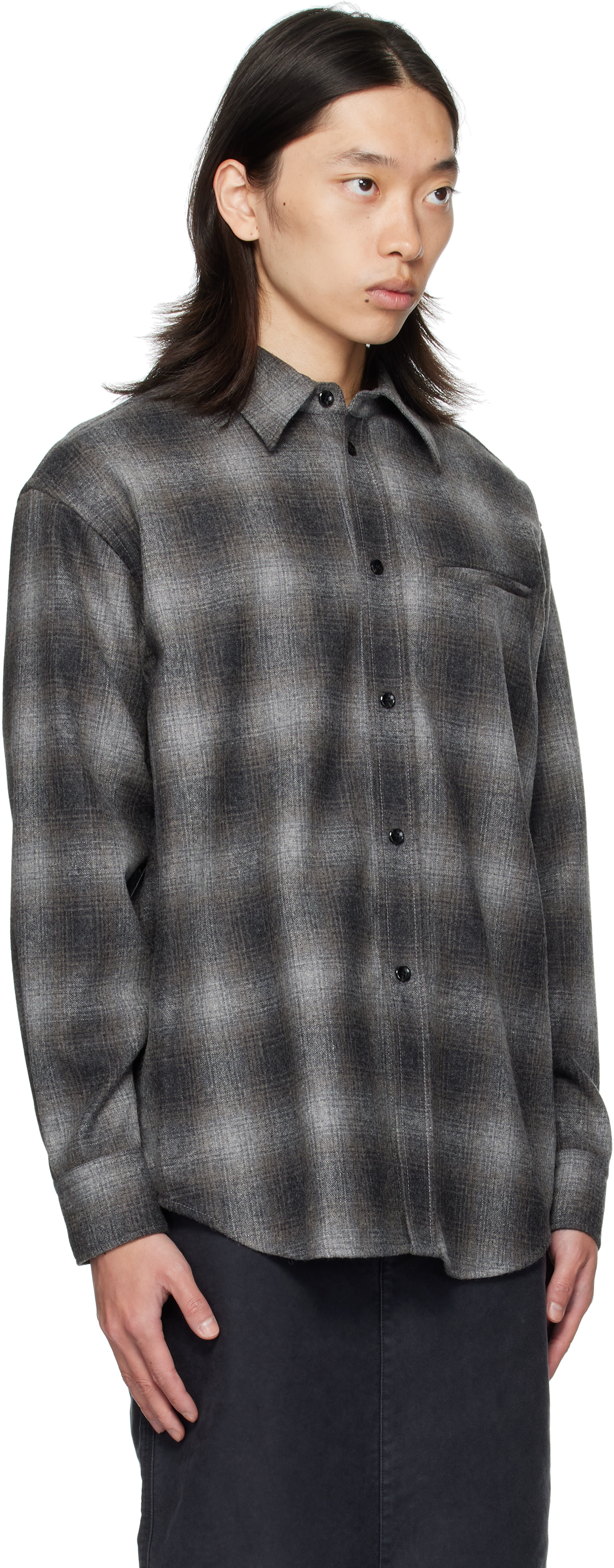 OUAT - Chemise Office grise