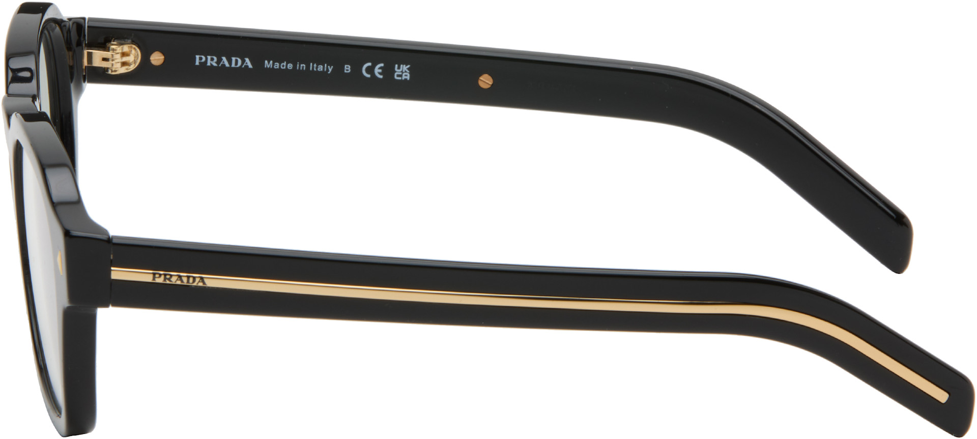 Prada Eyewear - 블랙 PR A16S 안경
