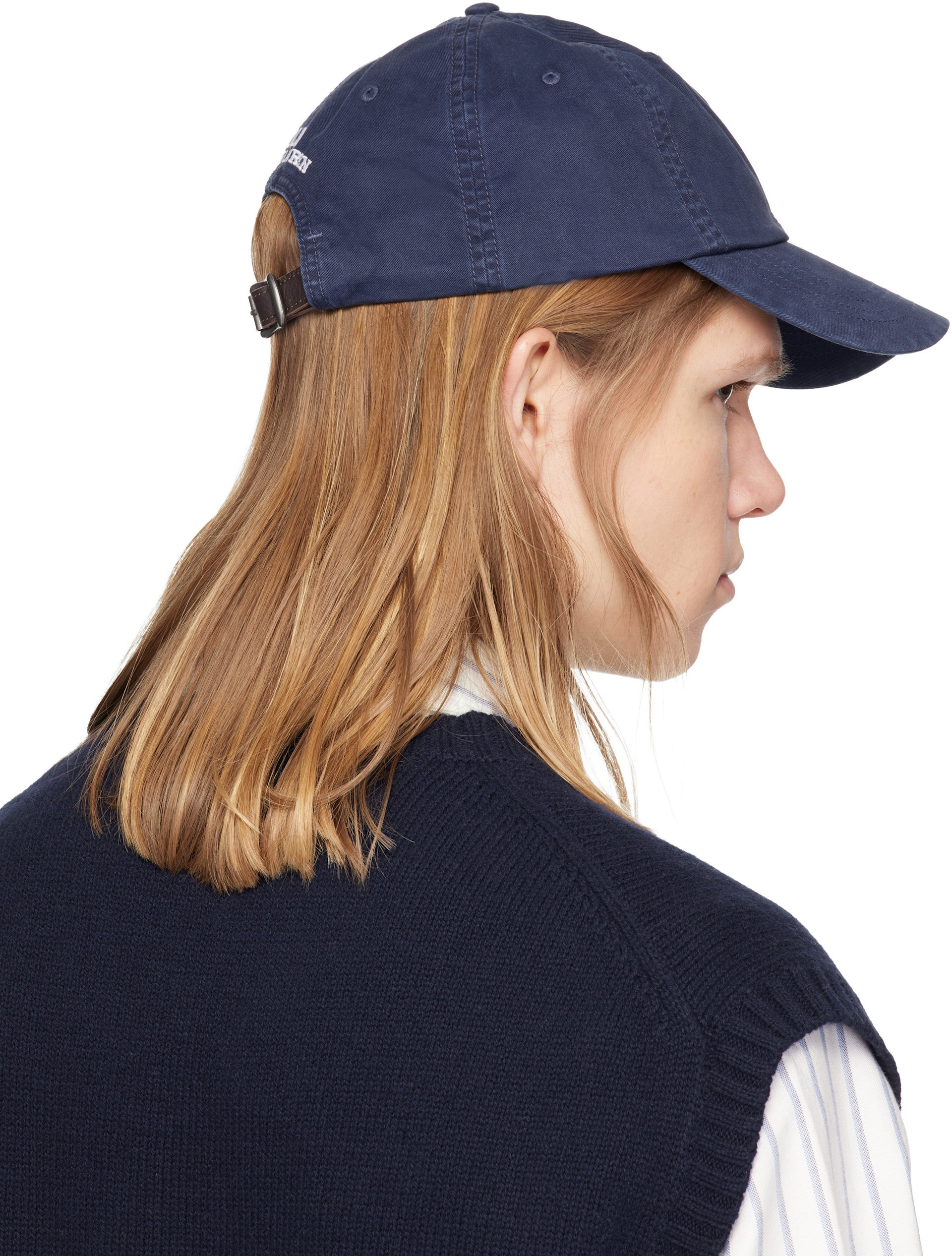 Polo Ralph Lauren ネイビーキャップ OS POLO RALPH LAUREN(ポロ ラルフ ローレン) コットン チノ クラシック