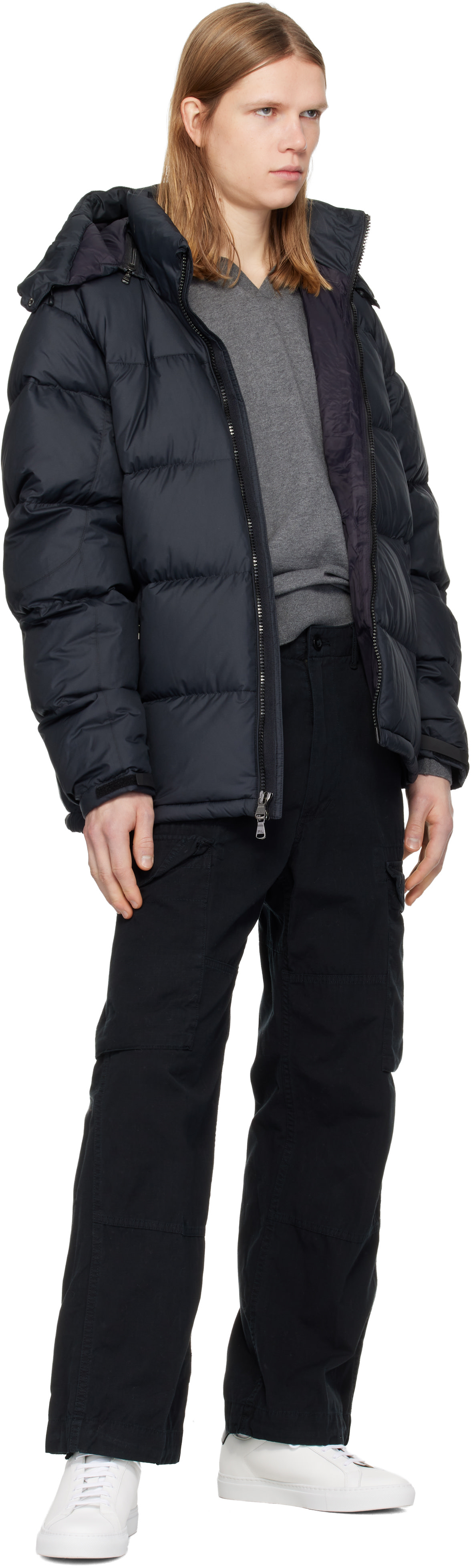 Ralph Lauren ラルフローレン ブラック ダウンS Gorham Polo Ralph Lauren: Black 'The Gorham' Down Jacket | SSENSE
