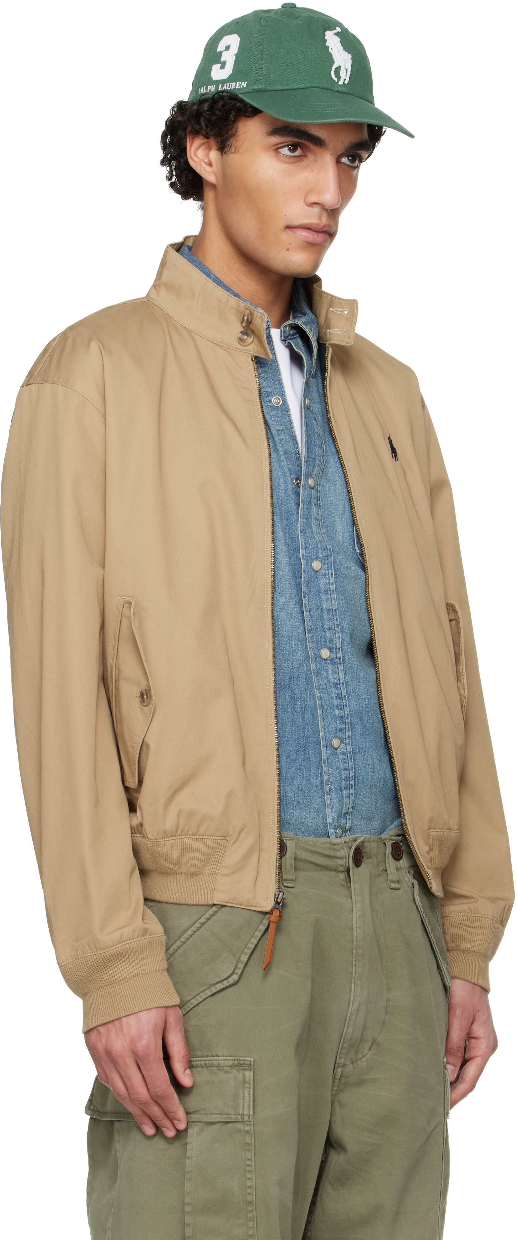 Polo Ralph Lauren: ベージュ 'The Bedford Twill' ジャケット