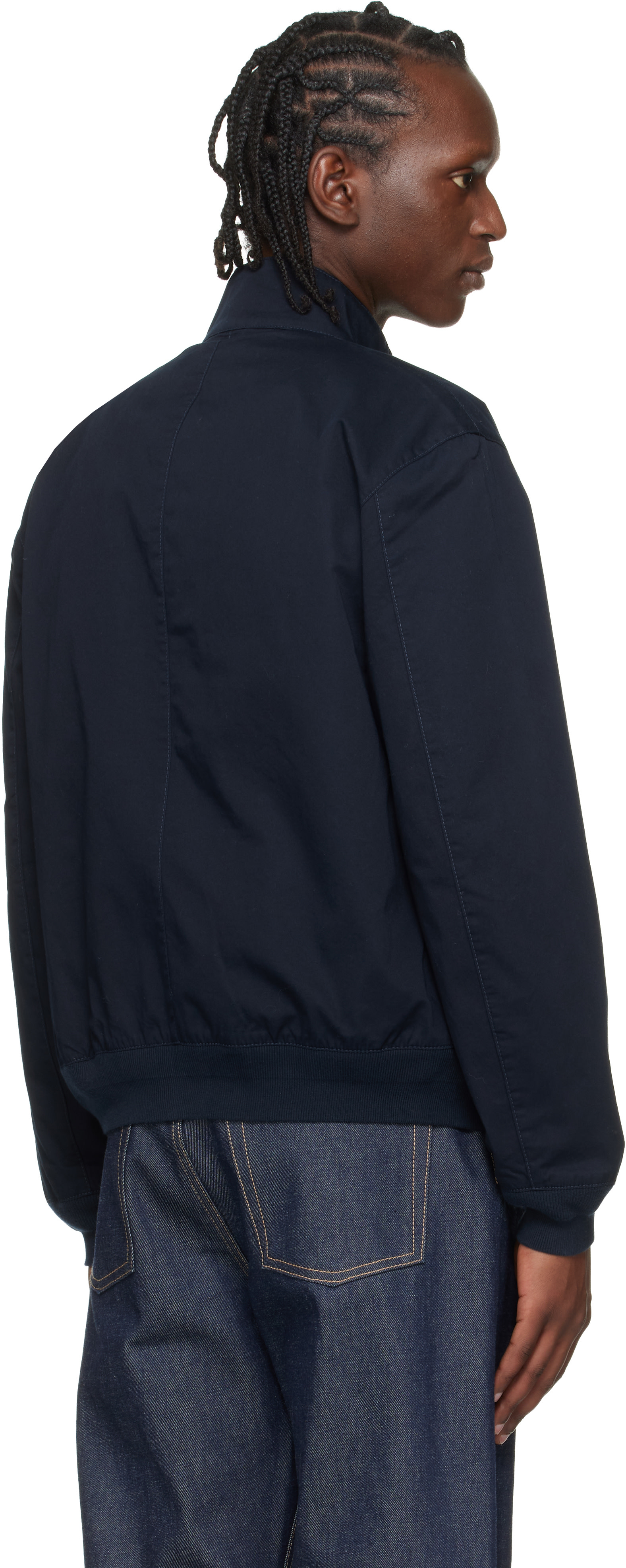 Polo Ralph Lauren: Navy 'The Bedford Twill' Jacket | SSENSE Canada