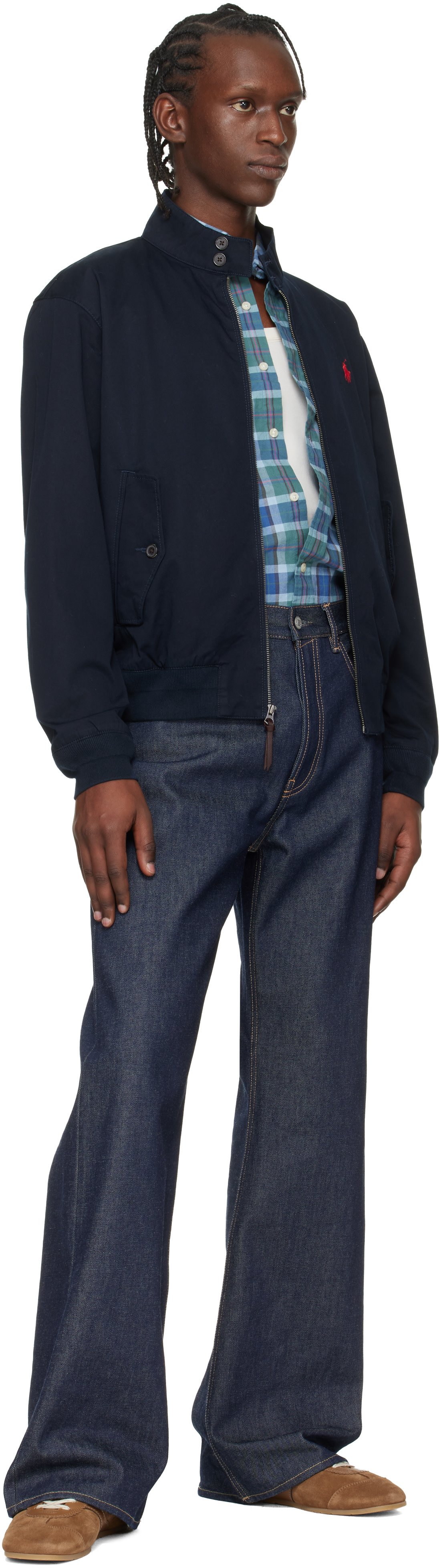 Polo Ralph Lauren: ネイビー 'The Bedford Twill' ジャケット