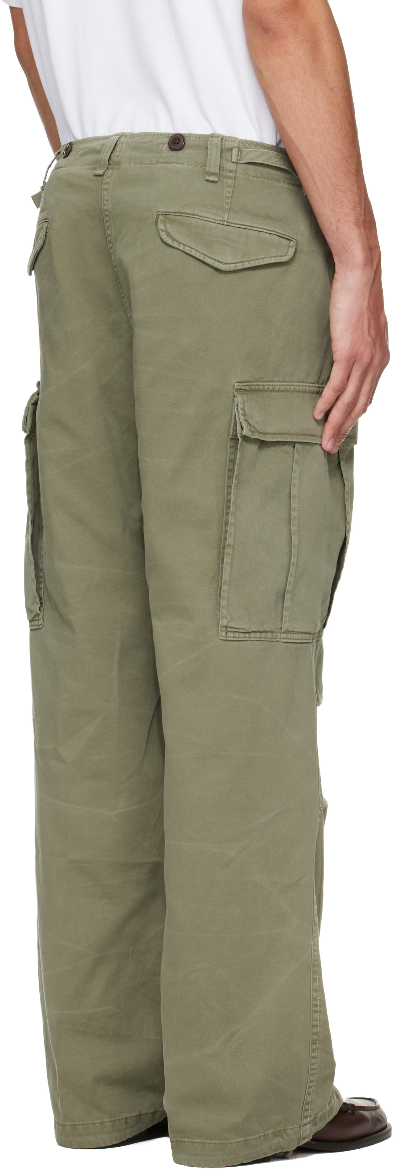 Polo Ralph Lauren: Khaki 'The Big Cargo' Pants | SSENSE Canada