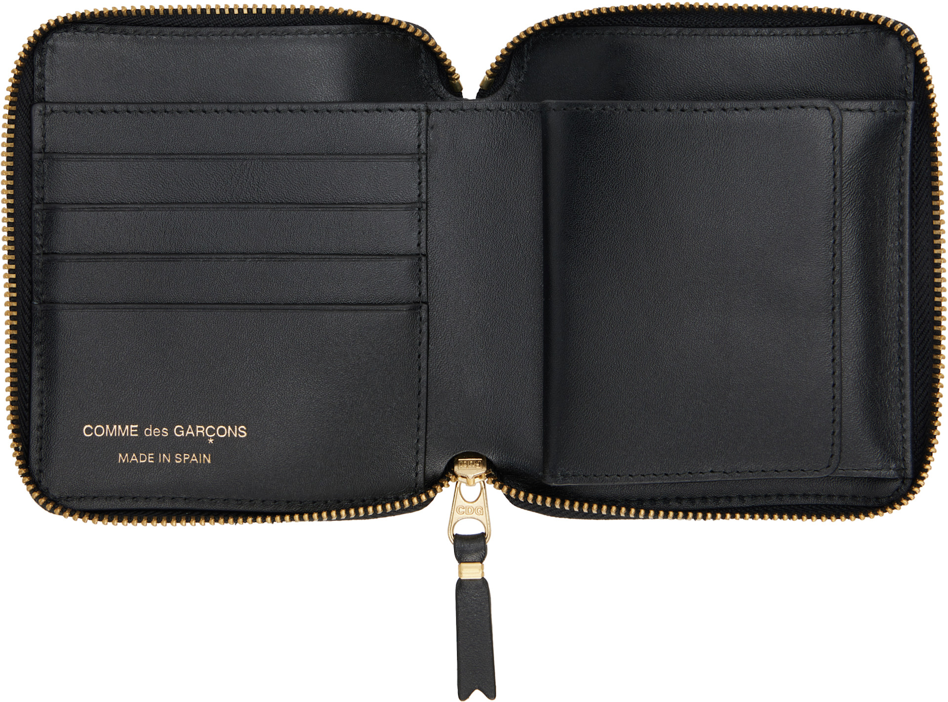 財布 COMME des GARCONS WALLET Comme des Garcons Wallet Washed Full Zip Around Wallet – Extra Butter