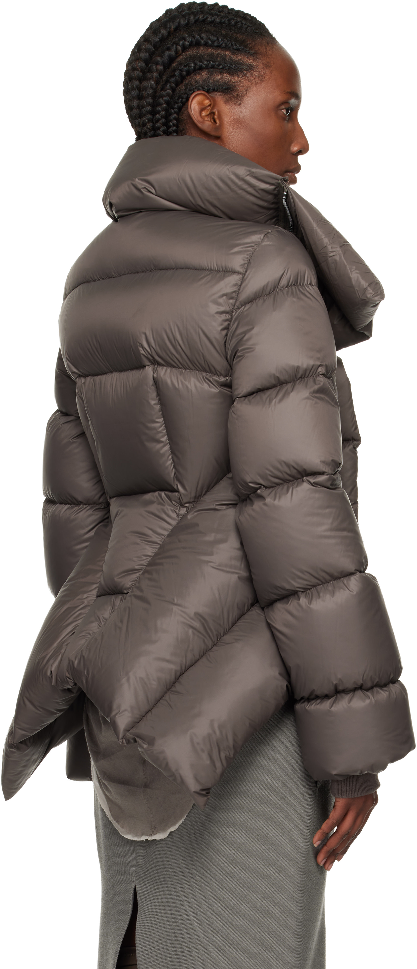 Rick Owens: グレー Concordians Naska Duvet ダウンジャケット 
