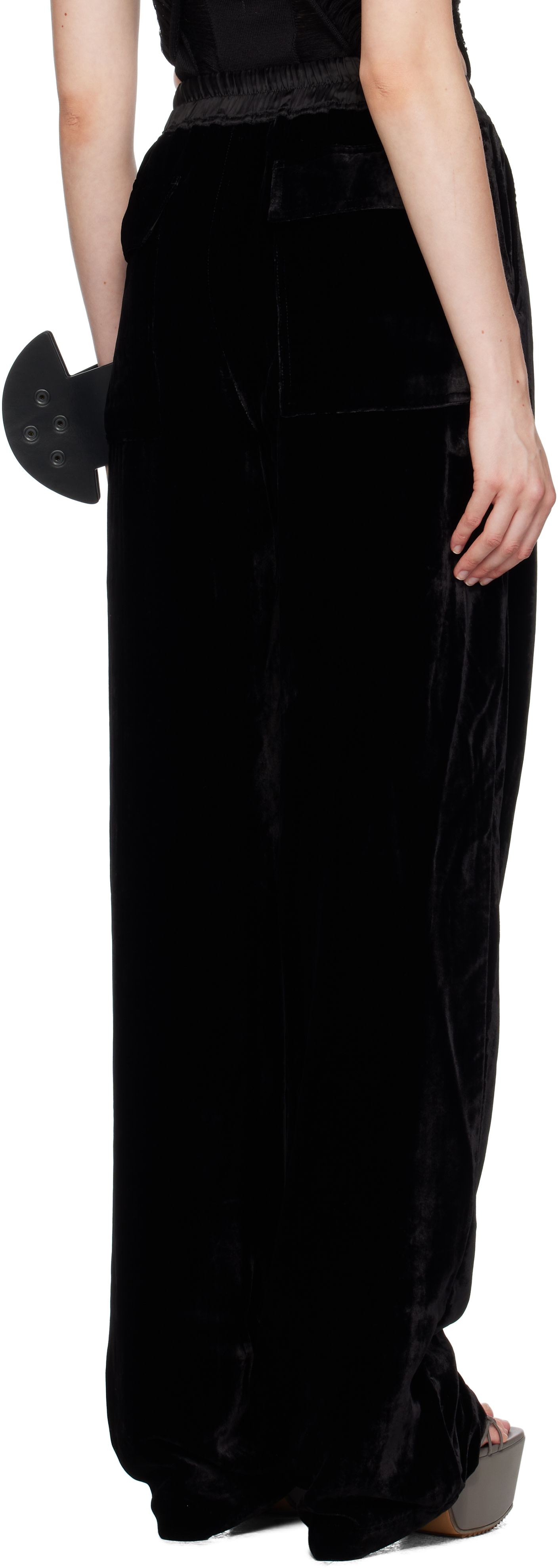 Rick Owens: ブラック Concordians Dietrich ドローストリング 