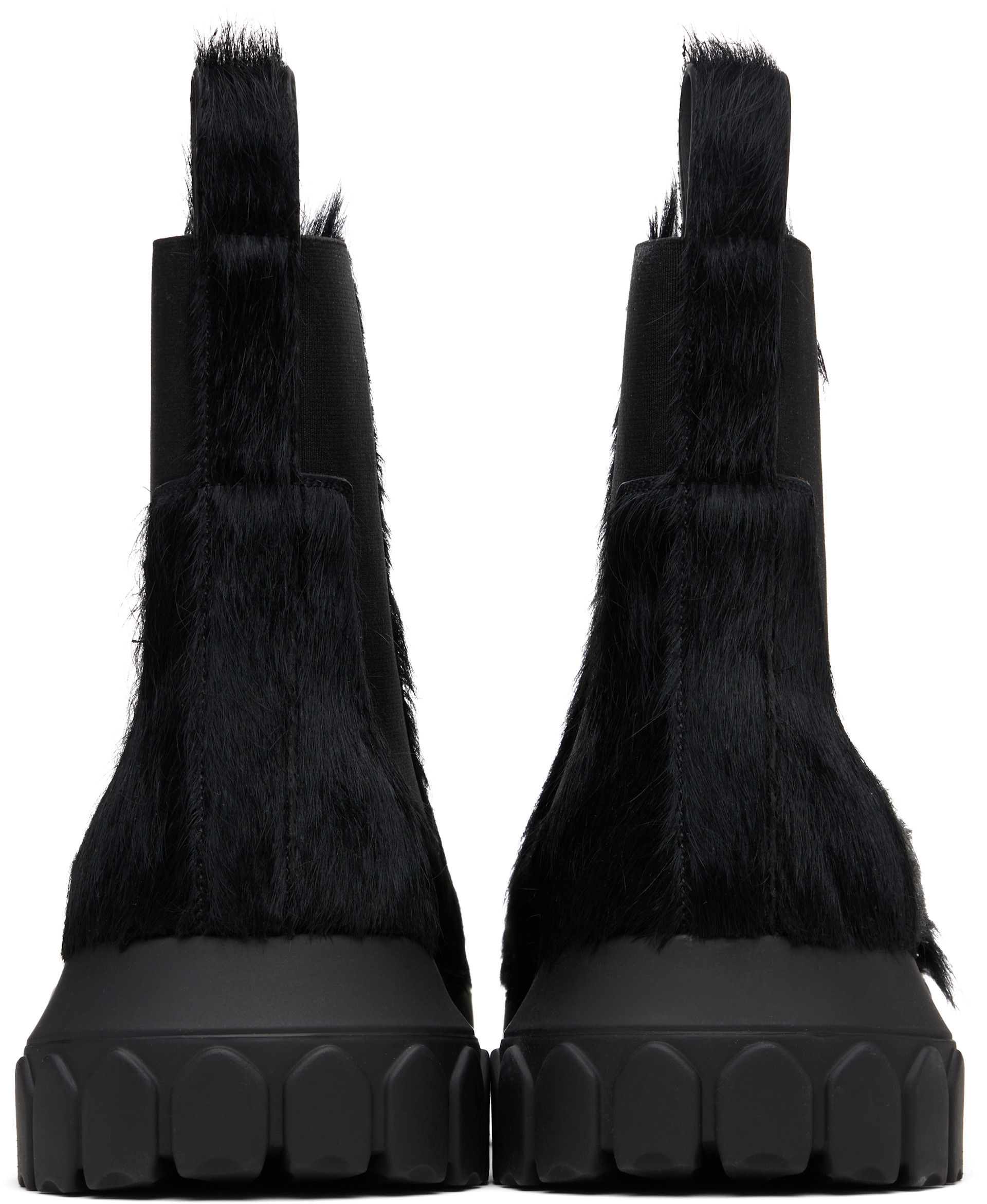 靴 Rick Owens BEATLE BOZO TRACTOR 38 Rick Owens: ブラック Concordians Beatle Bozo Tractor ブーツ