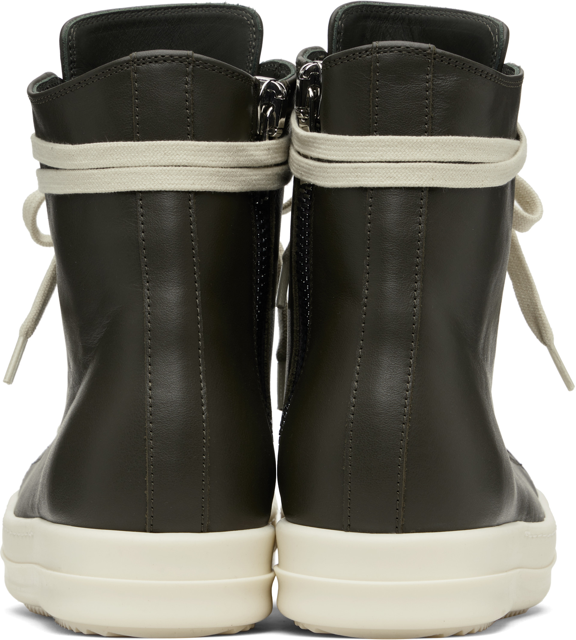 Rick Owens: Gray Concordians Sneakers | SSENSE