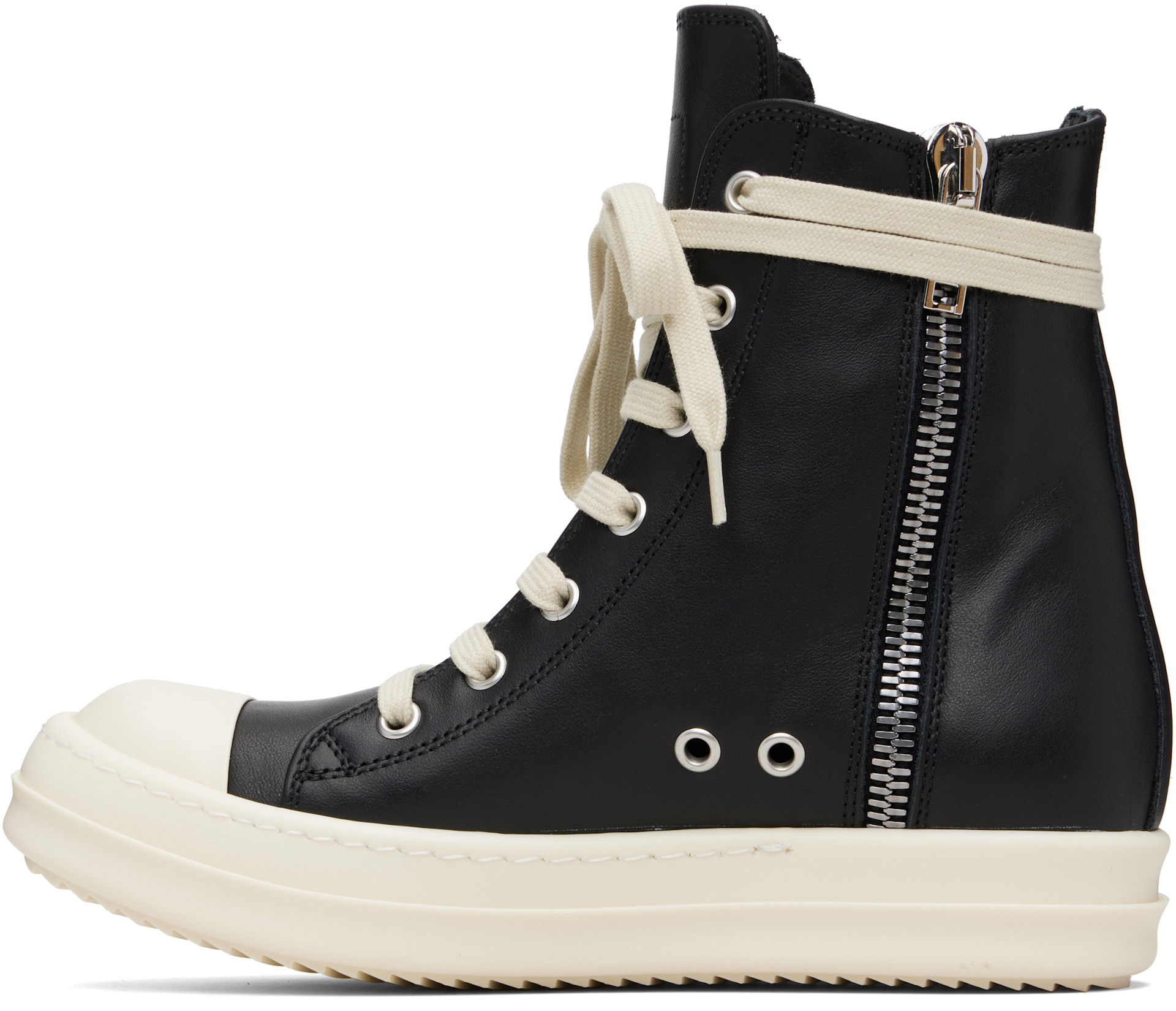 Rick Owens - Baskets noires - Concordians