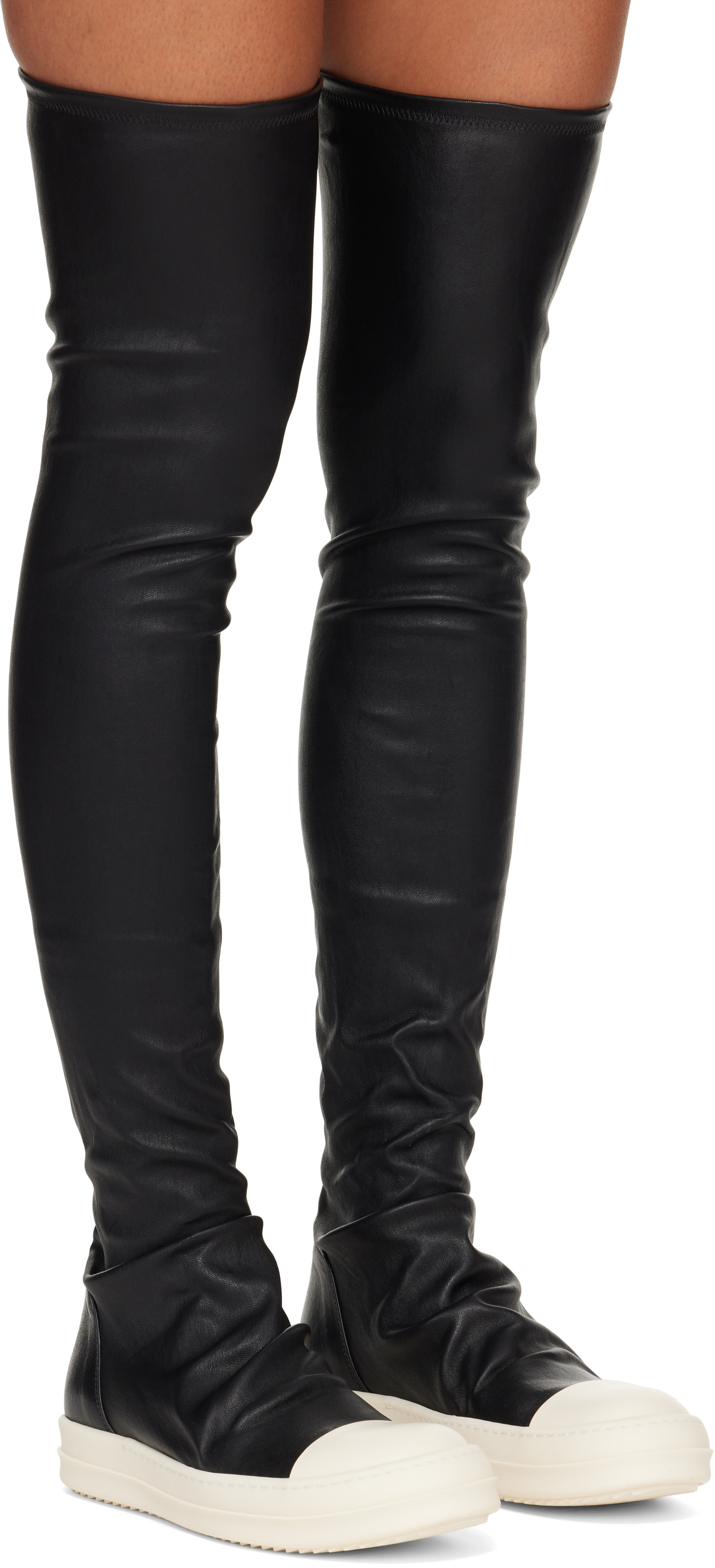 Black Concordians High Stocking Sneakers
