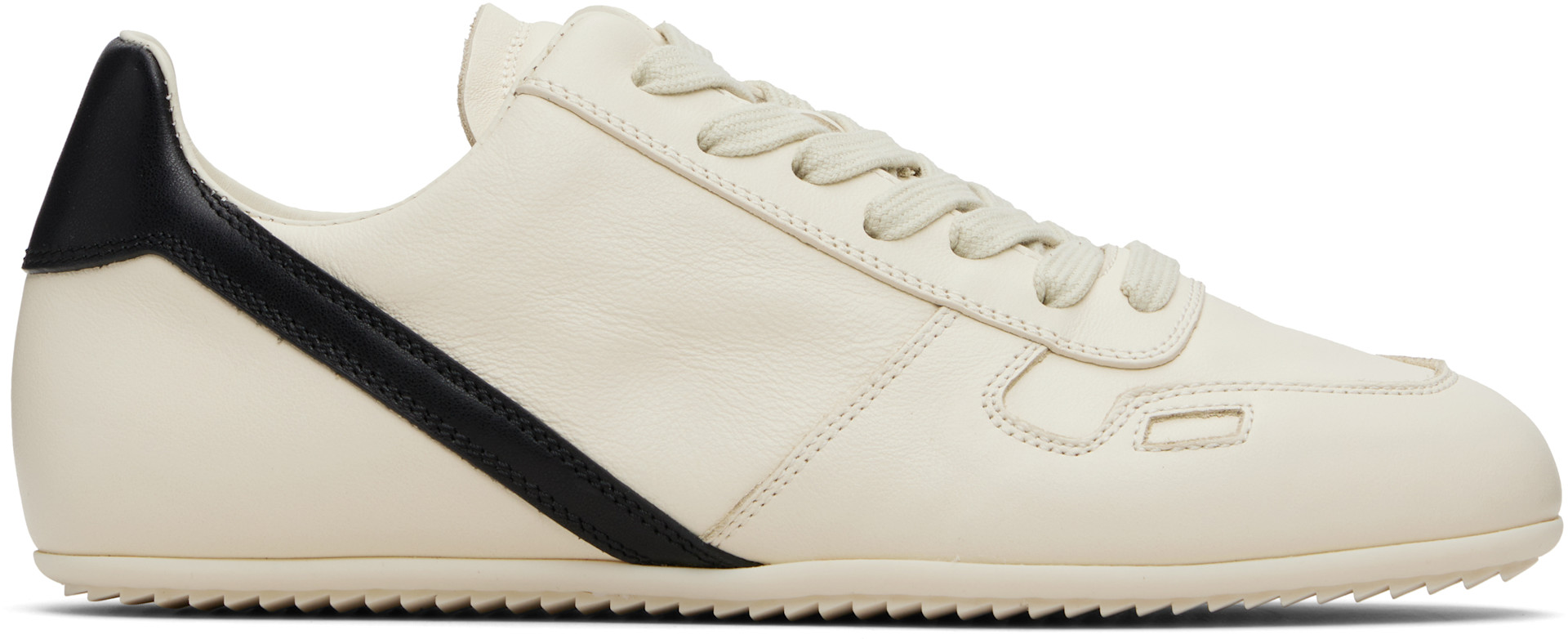 Rick Owens - Baskets blanc cassé - Concordians