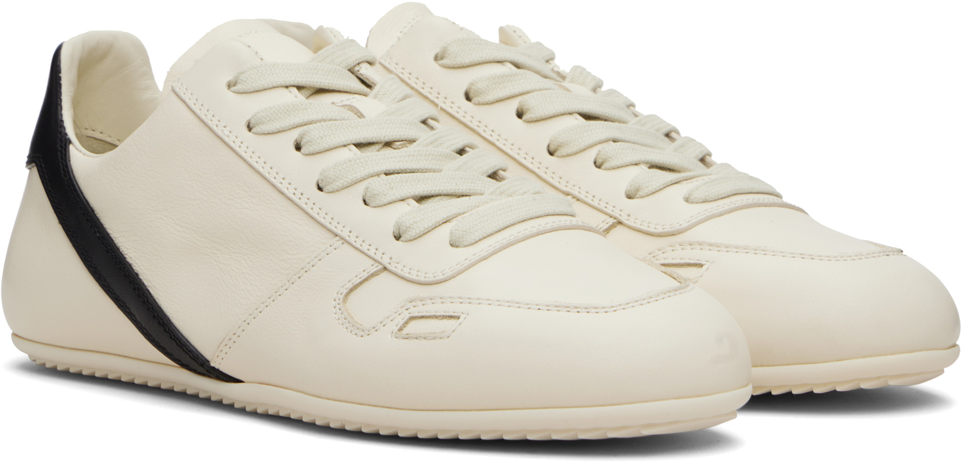 Rick Owens - Baskets blanc cassé - Concordians