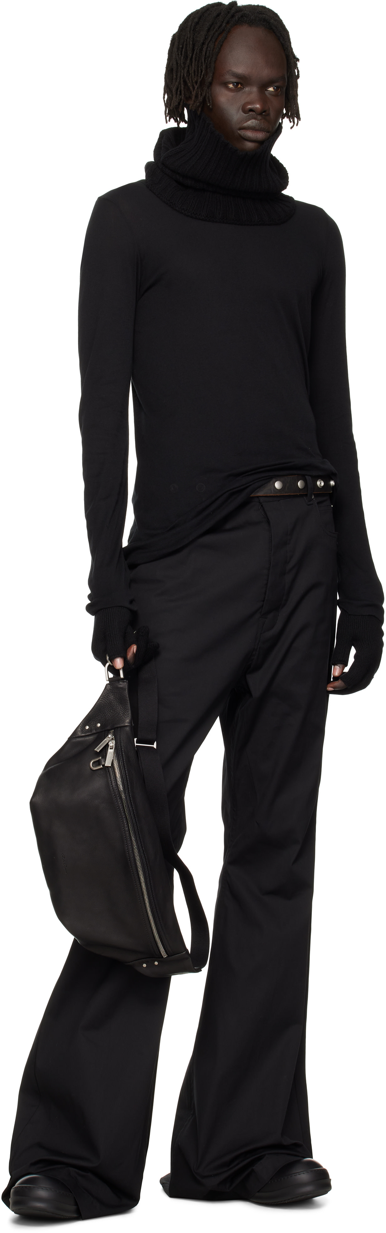 Rick Owens: ブラック Concordians Touchscreen グローブ | SSENSE 日本 Rick Owens: ブラック Concordians Touchscreen グローブ | SSENSE 日本