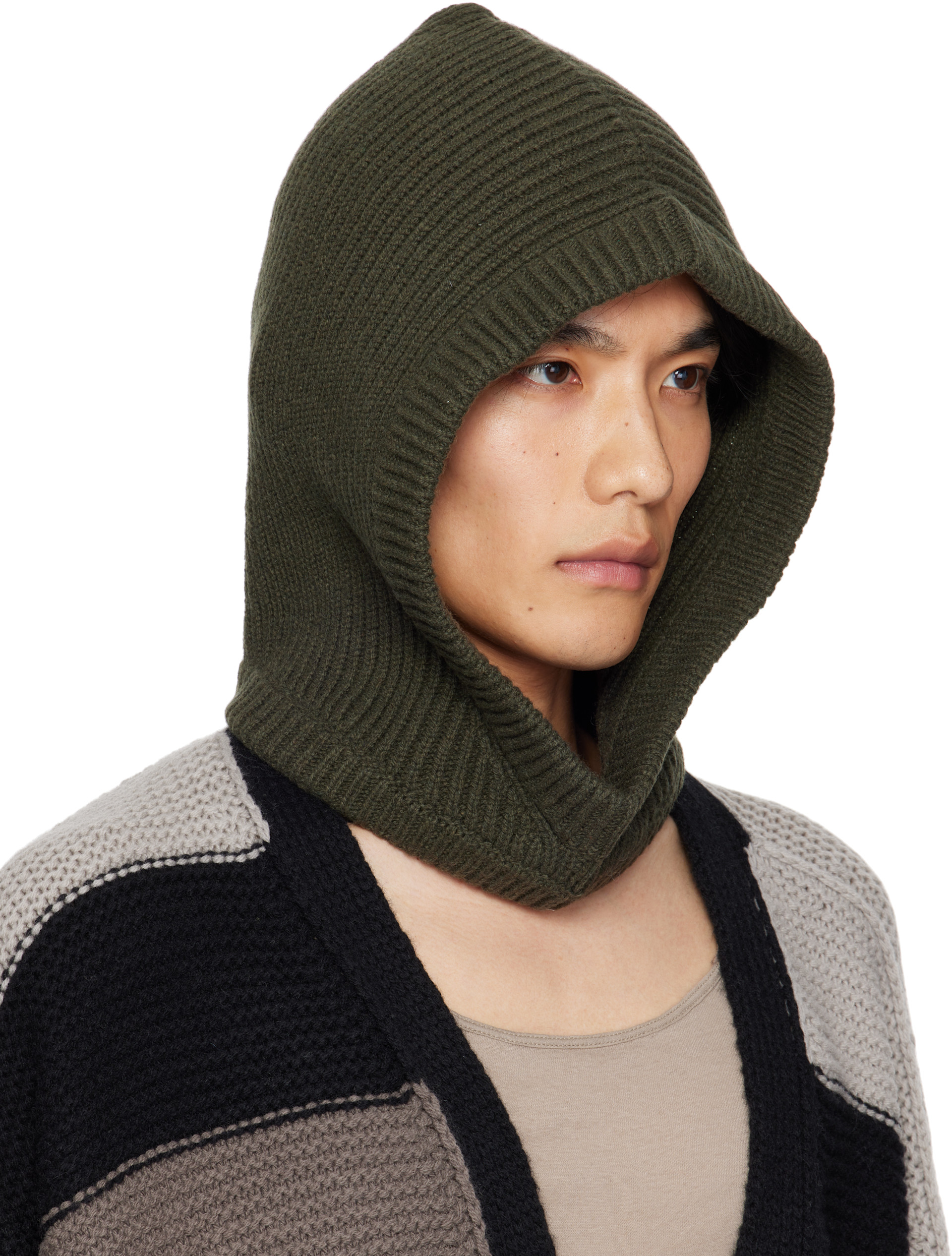 L*y様 rick owens コットンネックウォーマー Rick Owens リックオウエンス FW25 COWL / BLK - NUBIAN ヌビアン