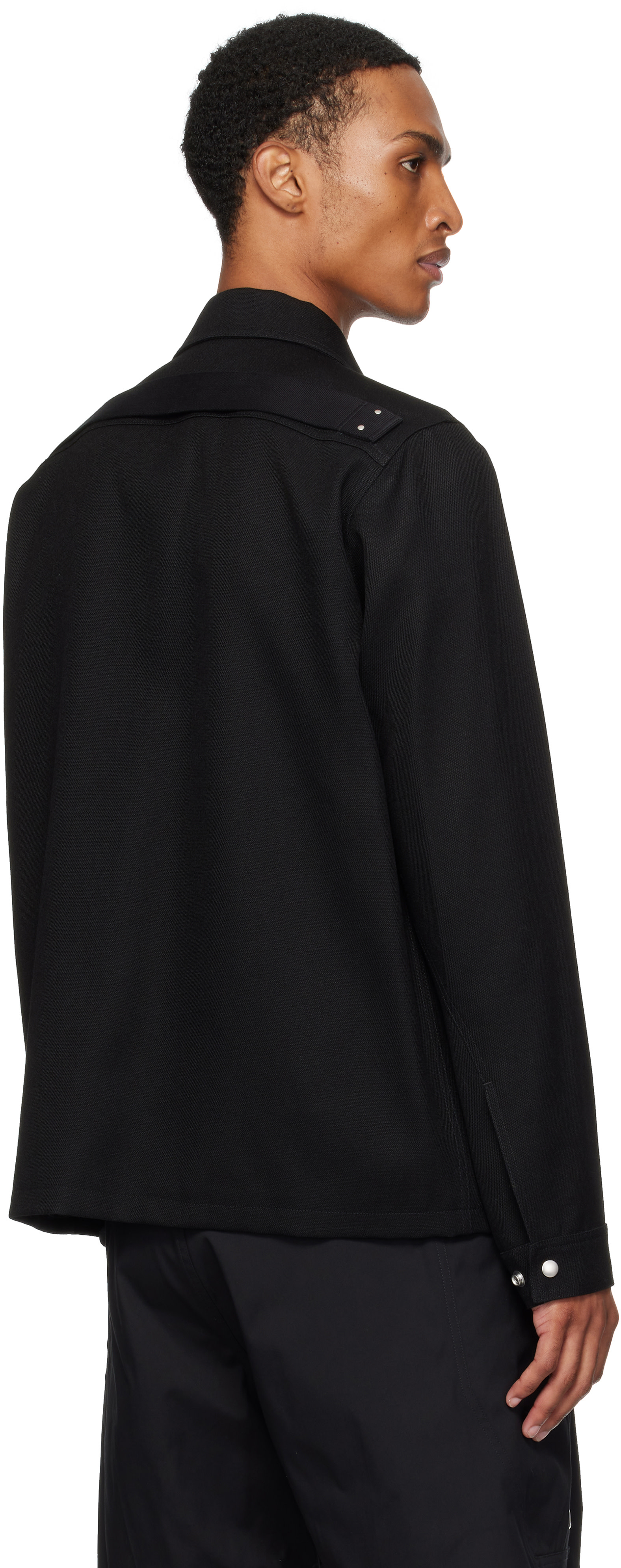 Rick Owens: Black Concordians Brad Jacket | SSENSE
