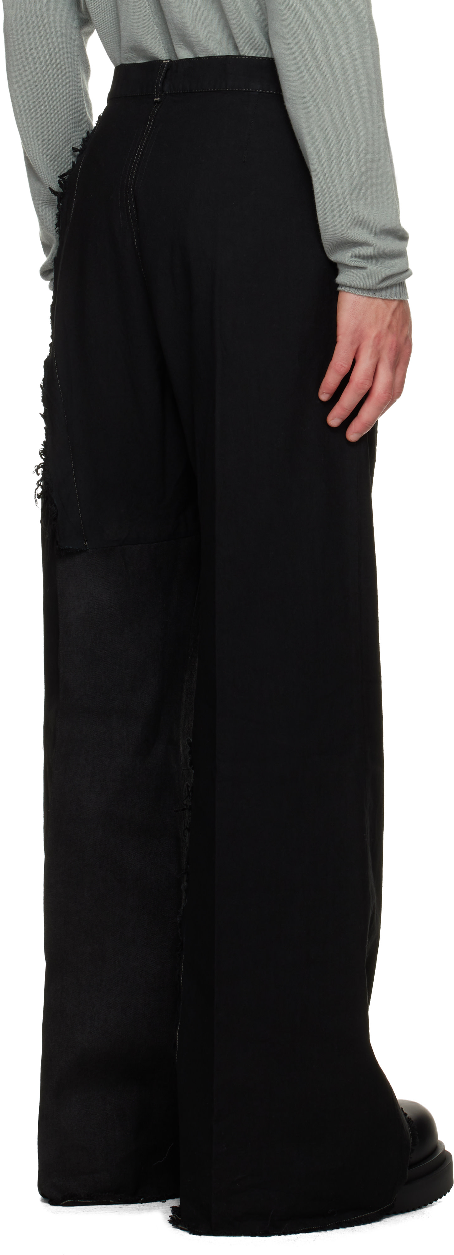 Rick Owens: Black Concordians Joris Jeans | SSENSE