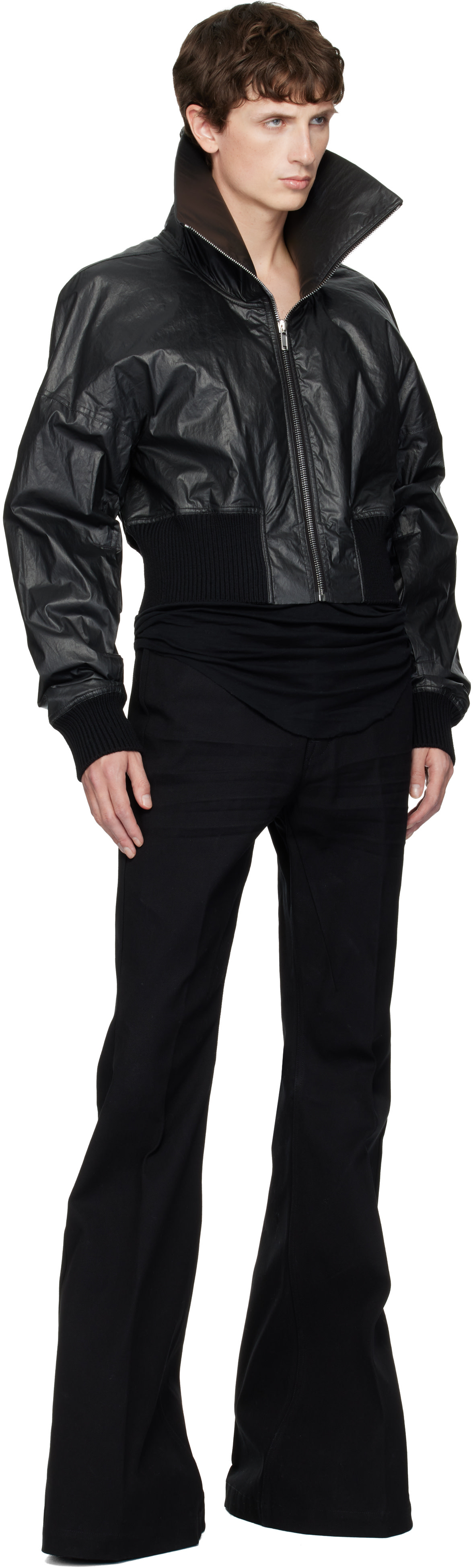 Rick Owens: Black Concordians Bolan Jeans | SSENSE