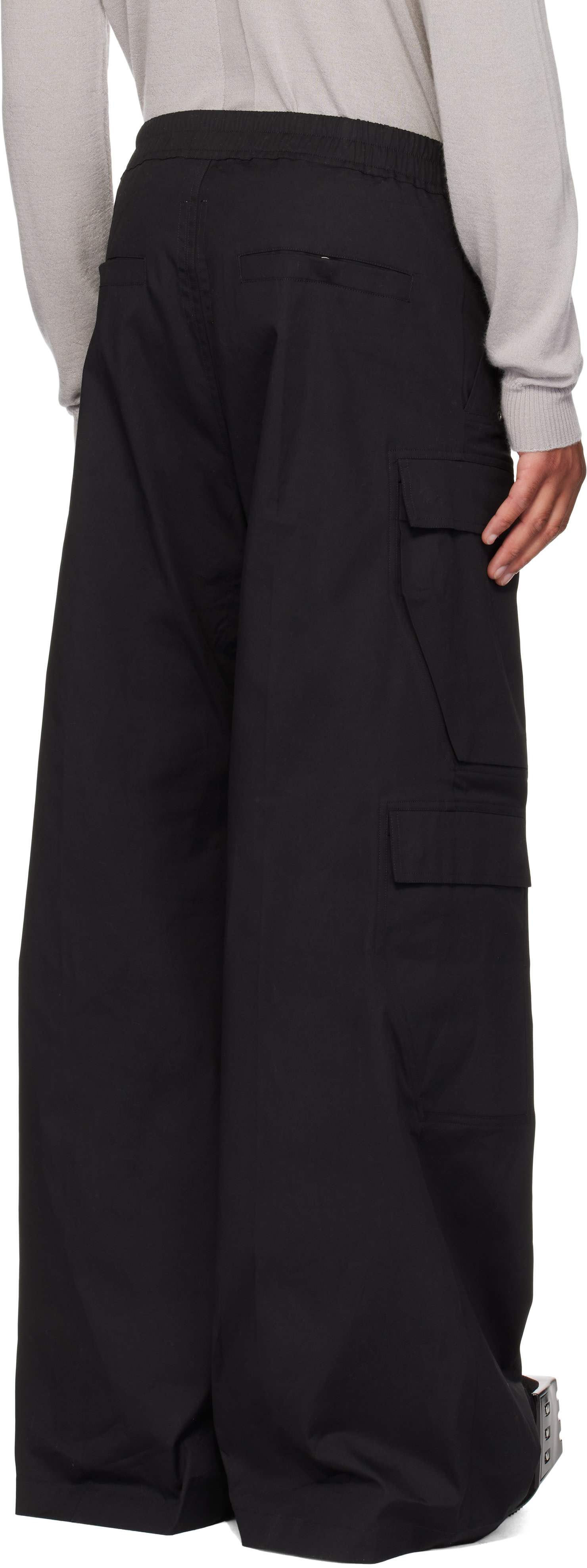 Rick Owens: Black Concordians Cargobelas Cargo Pants | SSENSE Rick Owens: Black Concordians Cargobelas Cargo Pants | SSENSE