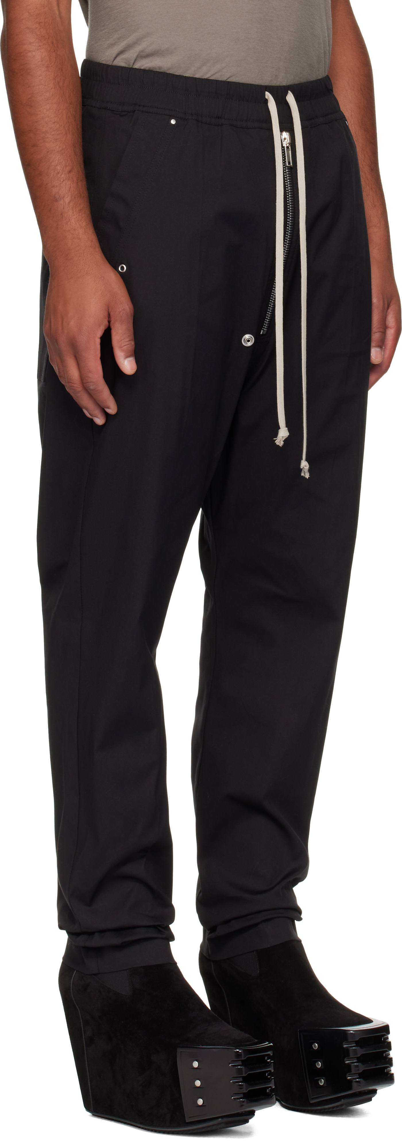 Rick Owens: Black Concordians Bela Trousers | SSENSE