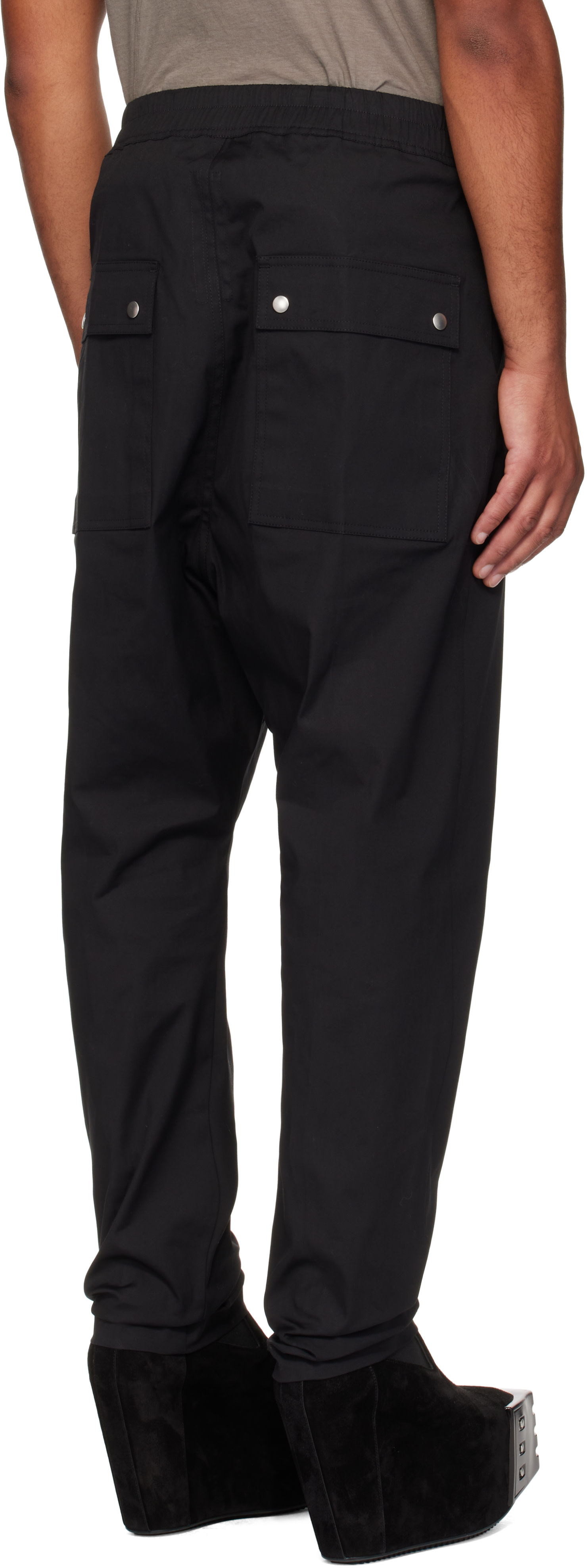 Rick Owens: Black Concordians Bela Trousers | SSENSE
