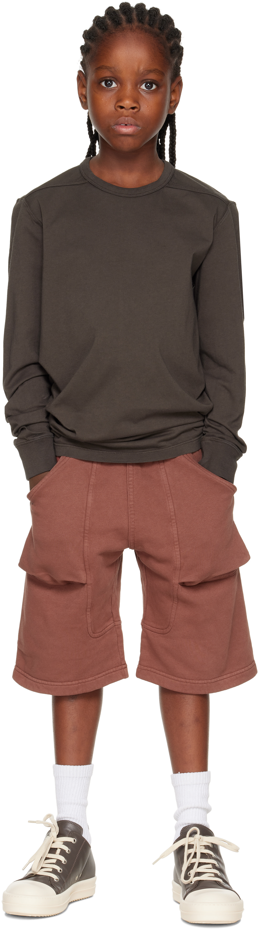Rick Owens - Enfant | Baskets basses grises