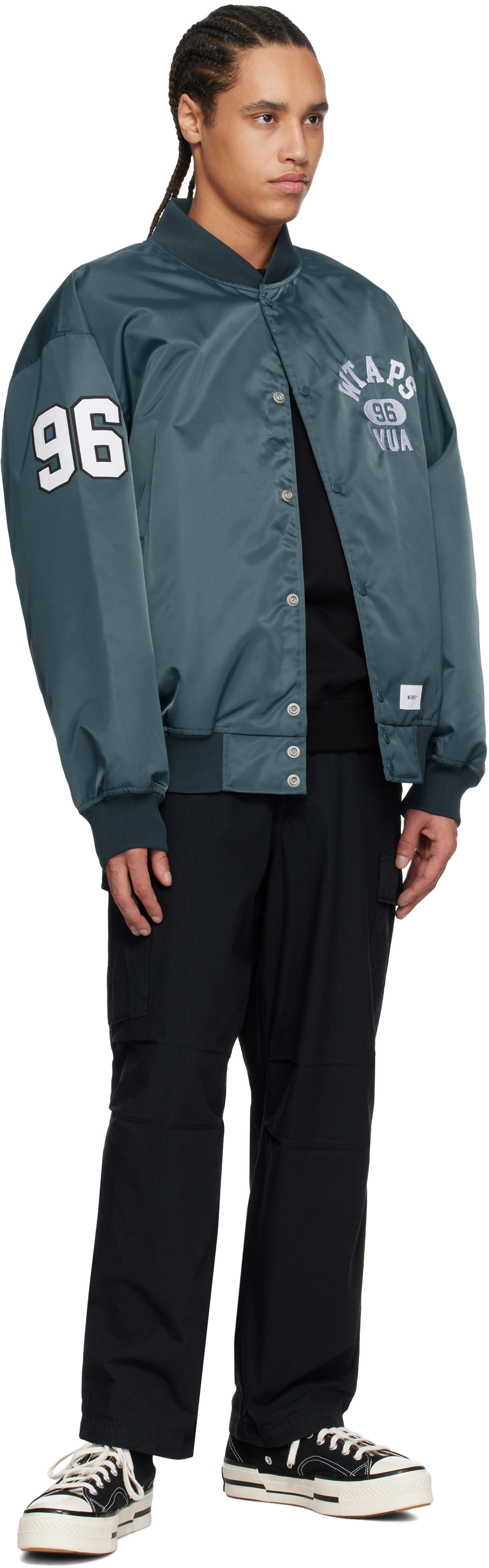 WTAPS - 블랙 MILT9602 카고 팬츠