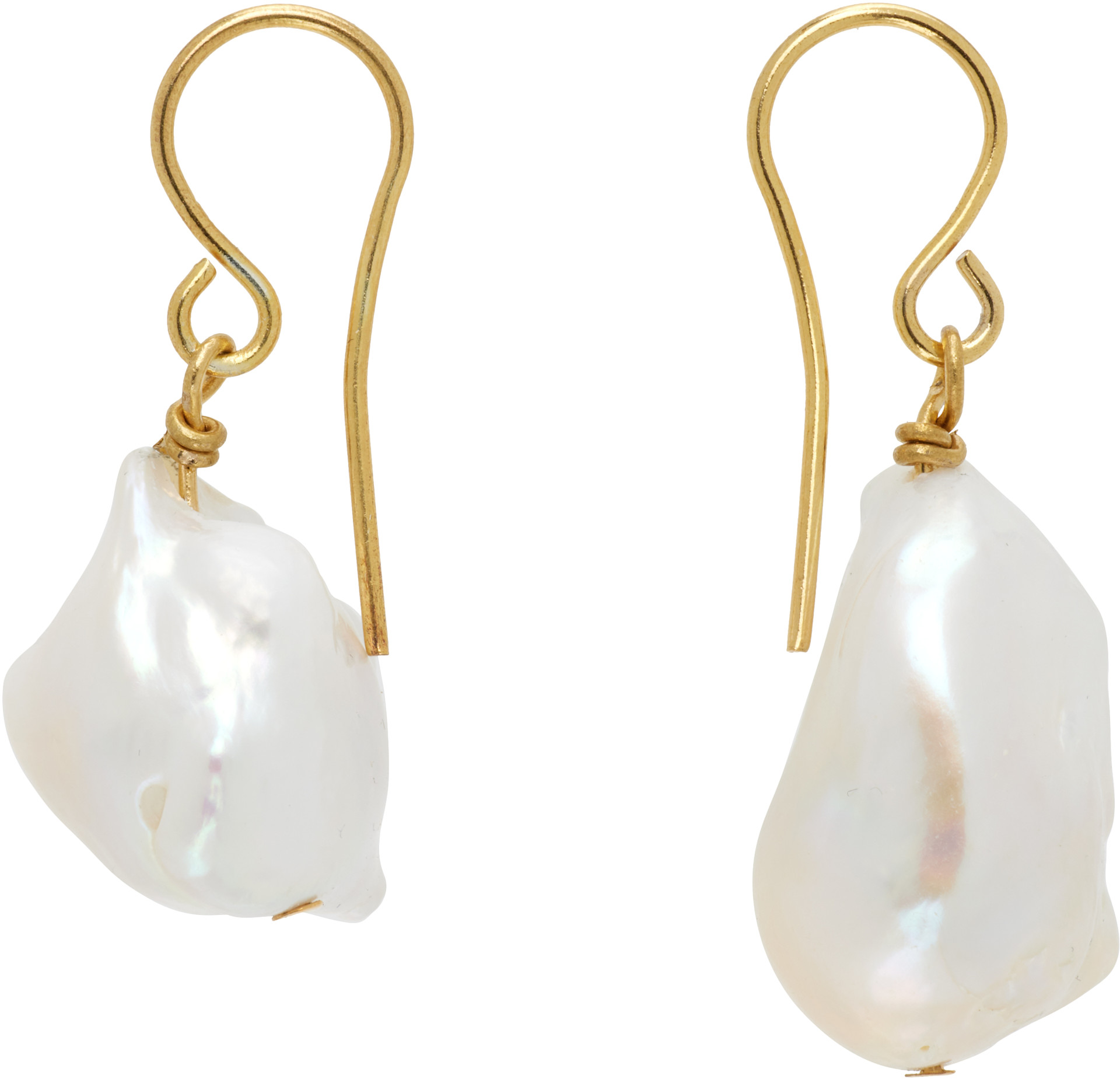Jil Sander - Boucles d'oreilles Grainy