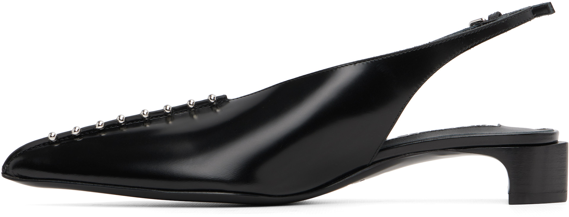 Jil Sander: Black Pump Heels | SSENSE