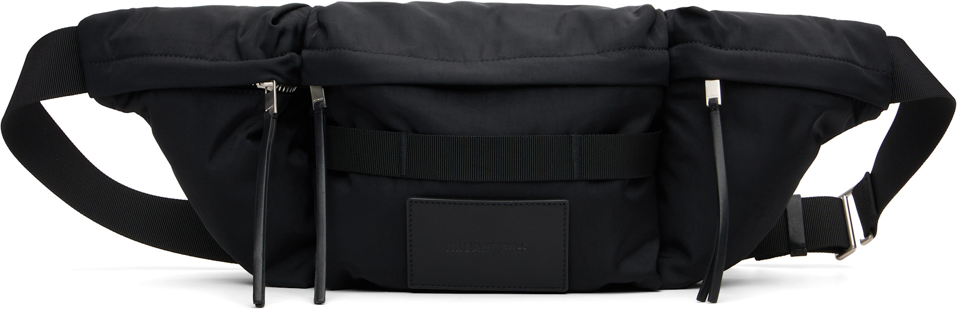 Jil Sander: Black Outdoor Belt Pouch | SSENSE