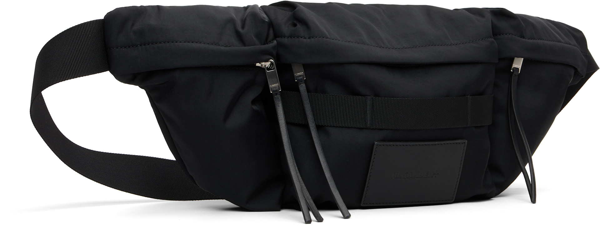 Jil Sander: Black Outdoor Belt Pouch | SSENSE