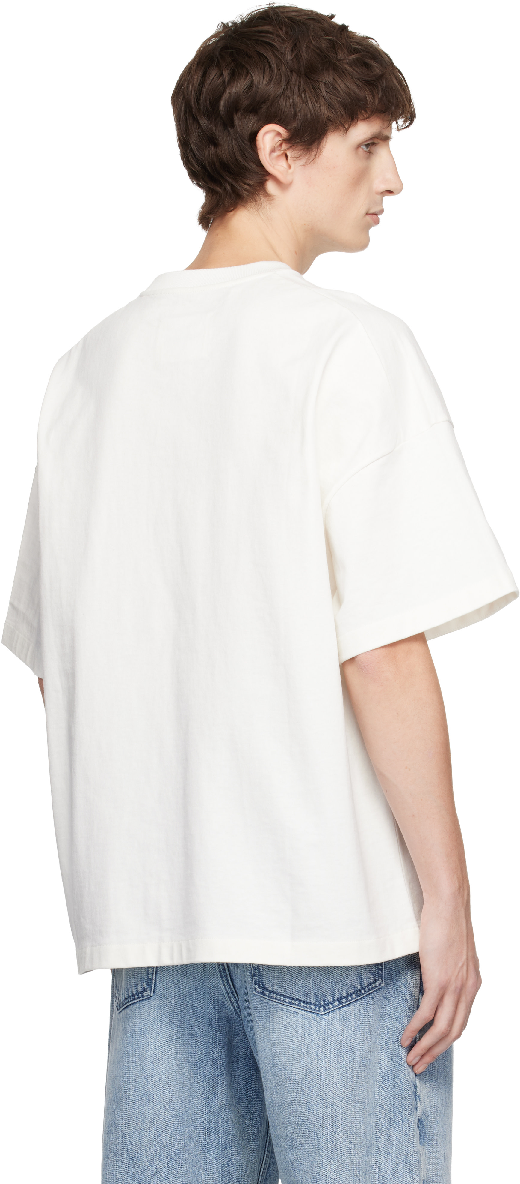 Jil Sander: Off-White Logo T-shirt | SSENSE