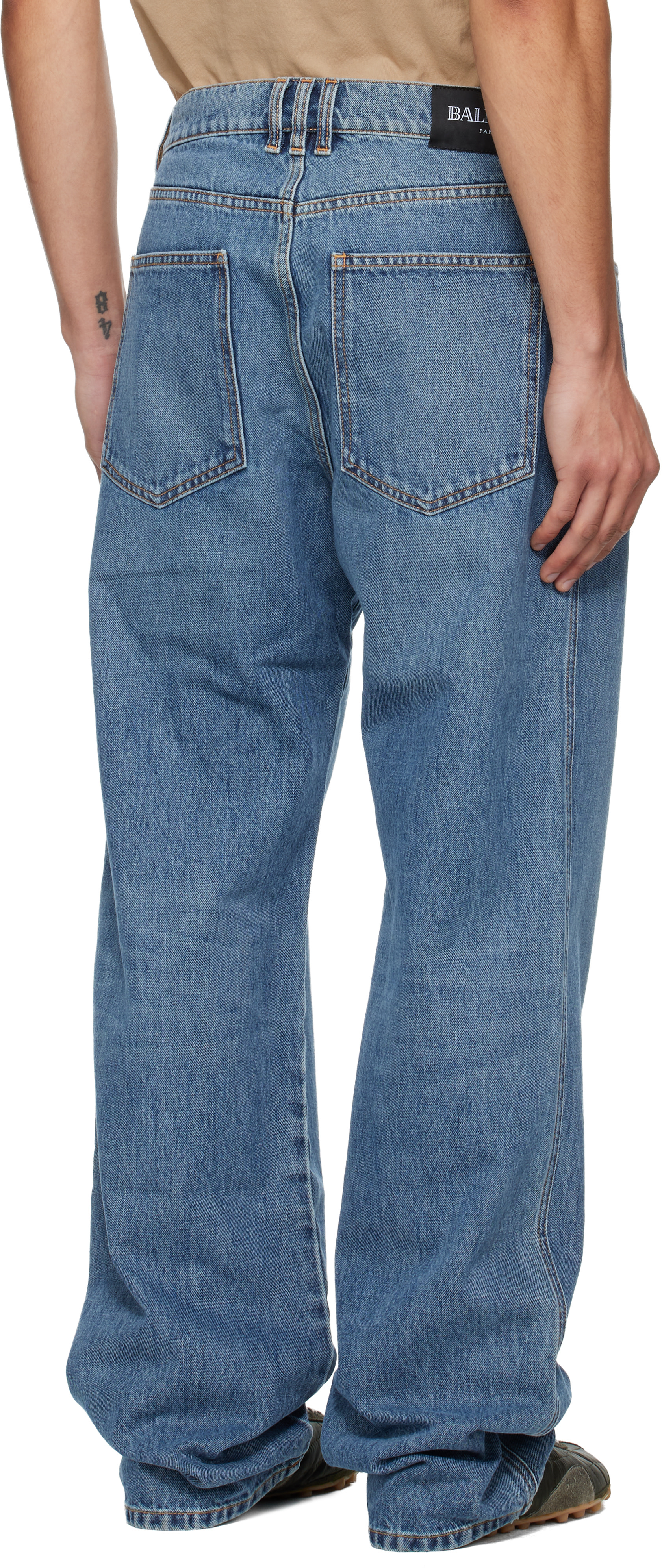 Balmain - Jean décontracté bleu