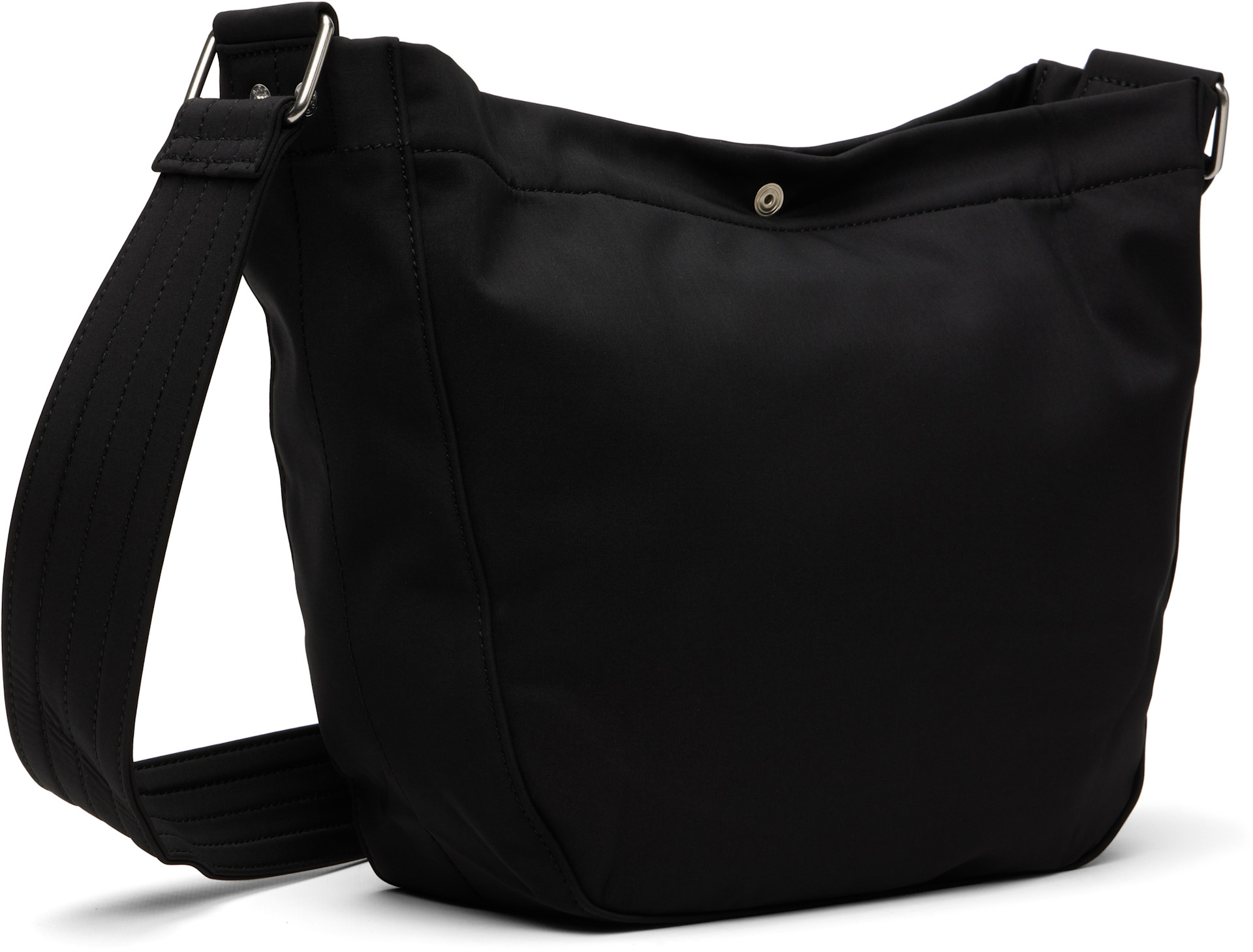 A.P.C.: Black Journal Satchel Bag | SSENSE Puerto Rico