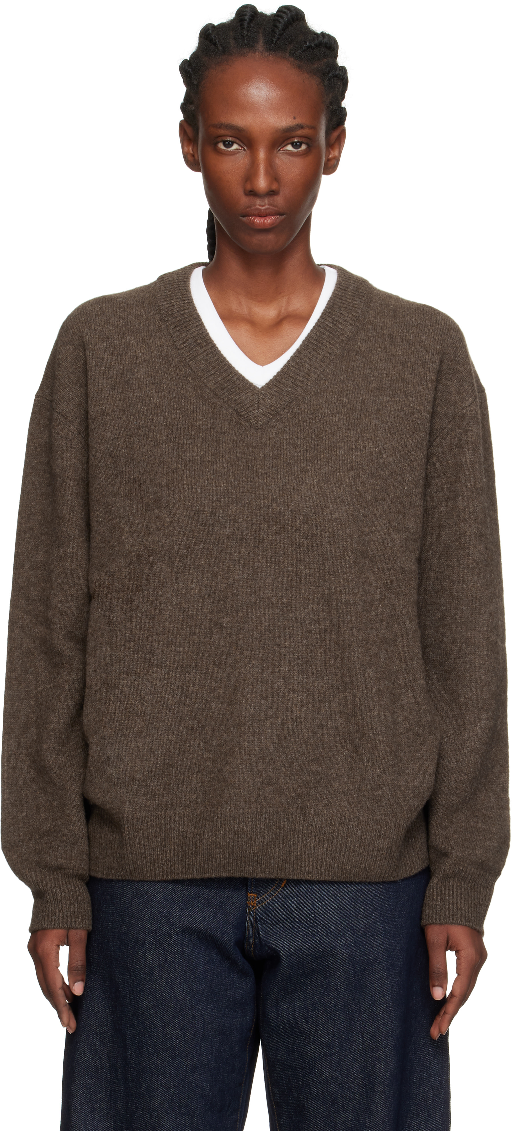 A.P.C. - Pull Dany brun